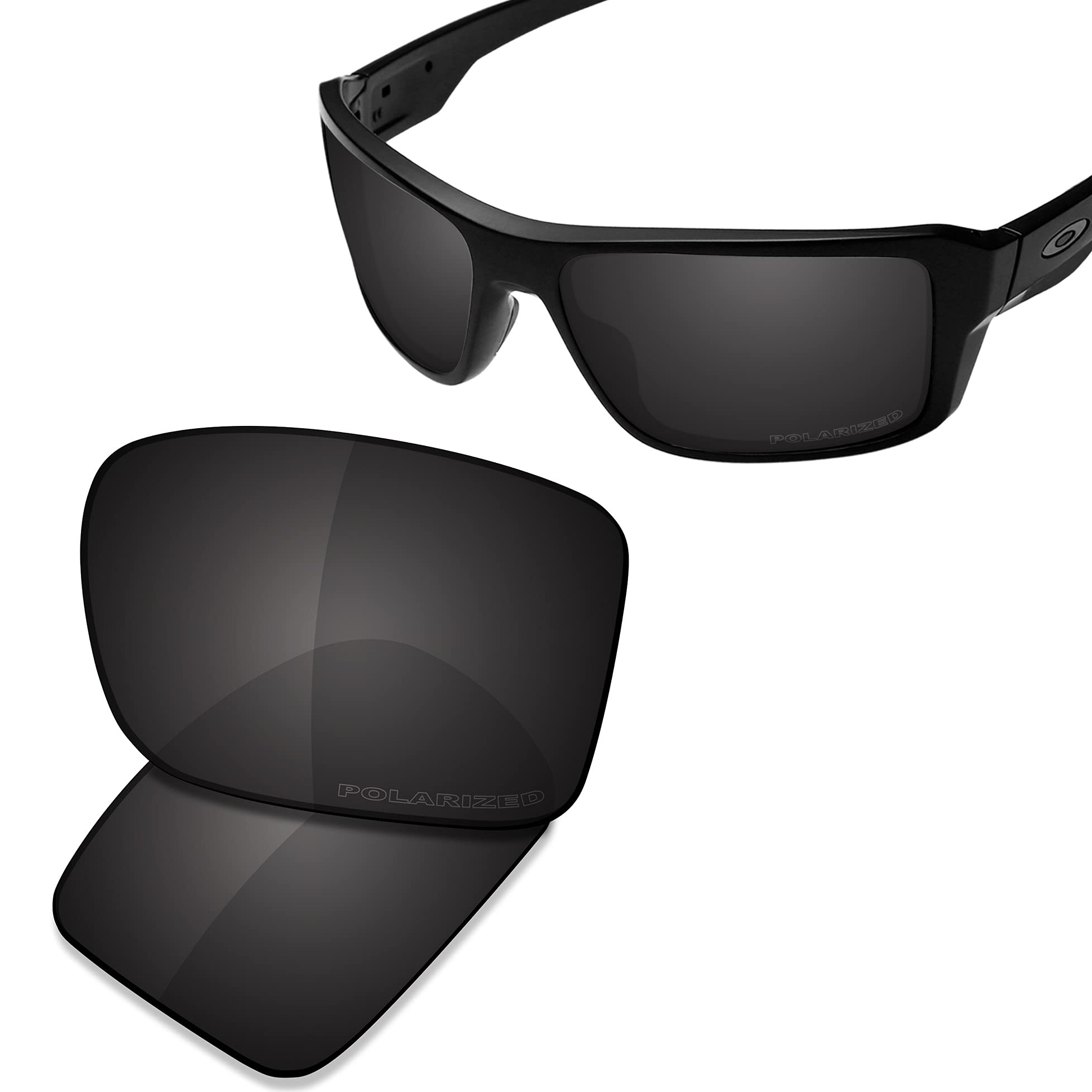 Saucer Premium Ersatzgläser für Oakley Double Edge OO9380 Sonnenbrillen