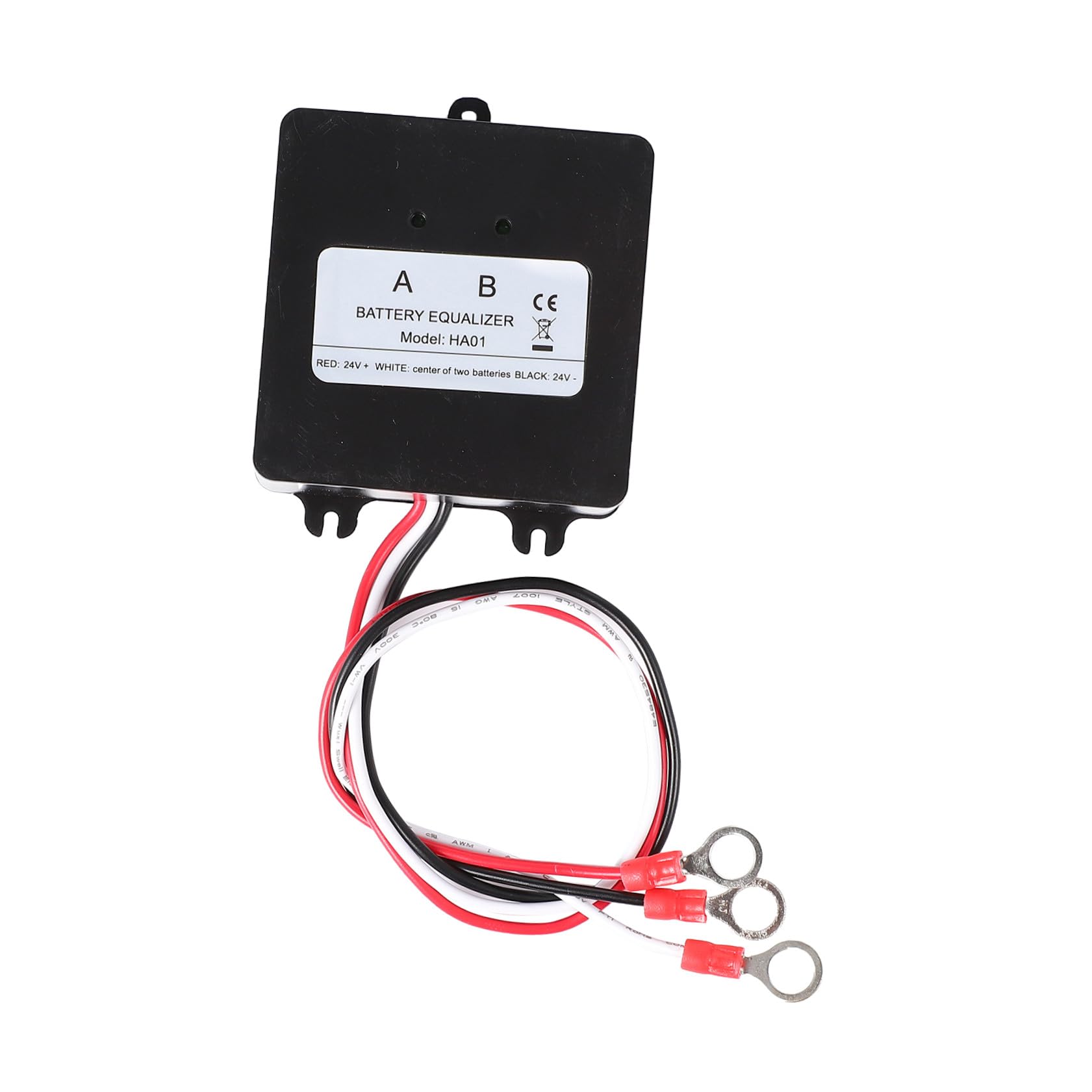Ciieeo Ecualizador de Batería 24v para Banco de Baterías Estabilizador de Voltaje 12v Dispositivo de Protección contra Sobrecarga y Descarga Excesiva Regulador de Voltaje Eléctrico
