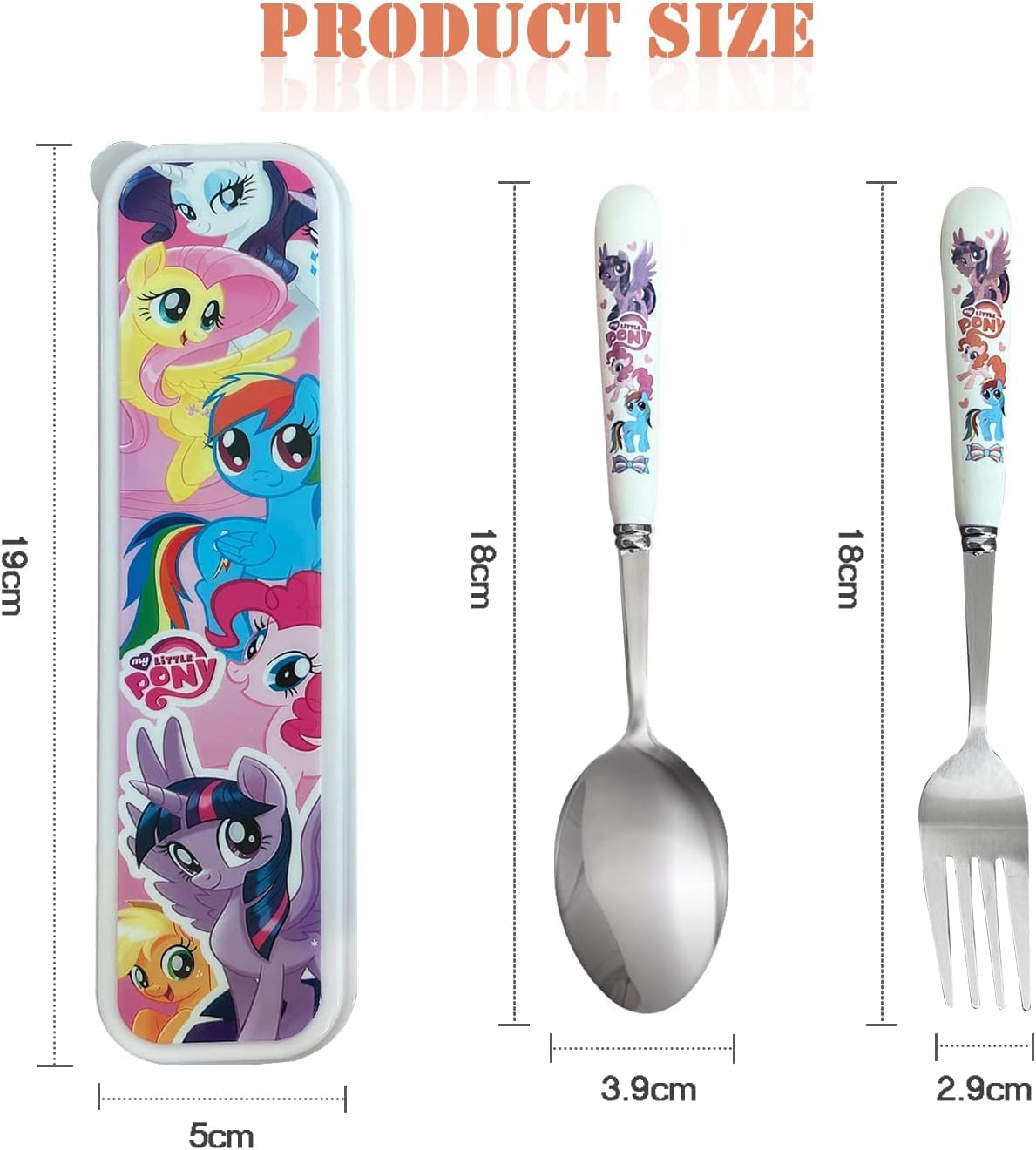 Set Posate Bambini 9 Pezzi In Silicone E Acciaio - Cucchiaio E Forchetta Anti-scivolo | Lavabile In Lavastoviglie | Design Sicuro - Foto 10