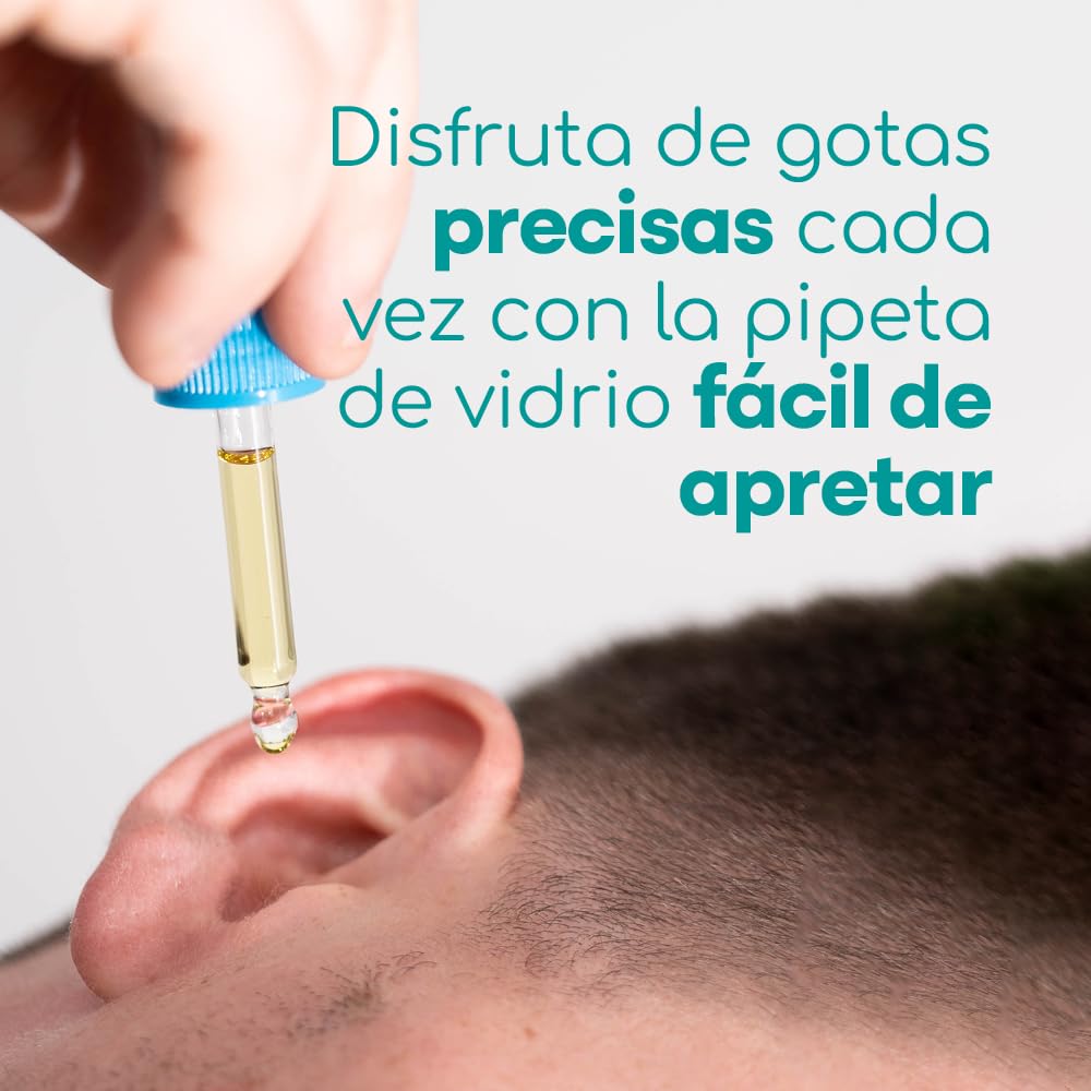 Medi Grade Kit de Jeringuilla para Limpieza de Oídos con Aceite de Oliva y 3x Puntas Suaves para Sacar Cera - Limpiador de Oídos Reutilizable - Limpia Oídos Casero - Mejora la Audición