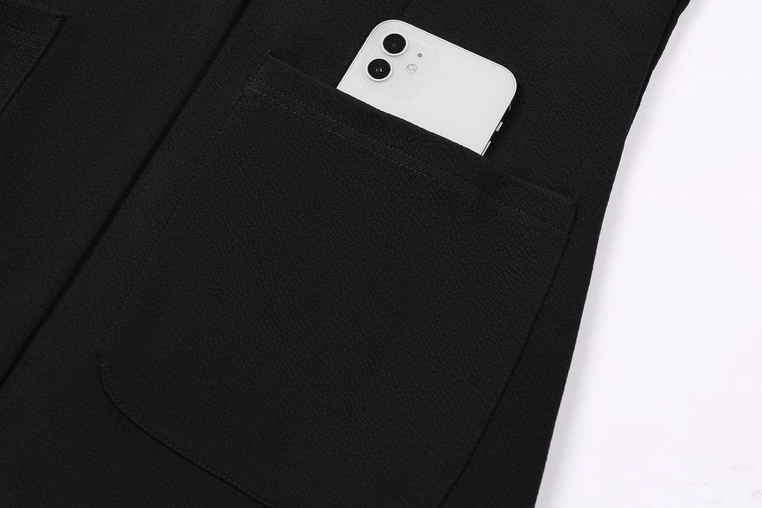 LADI TREND Blazers for Women Long Sleeve Button Front Blazer Notch Lapel Casual Work Office Suit Jackets with Pocket - Image 6