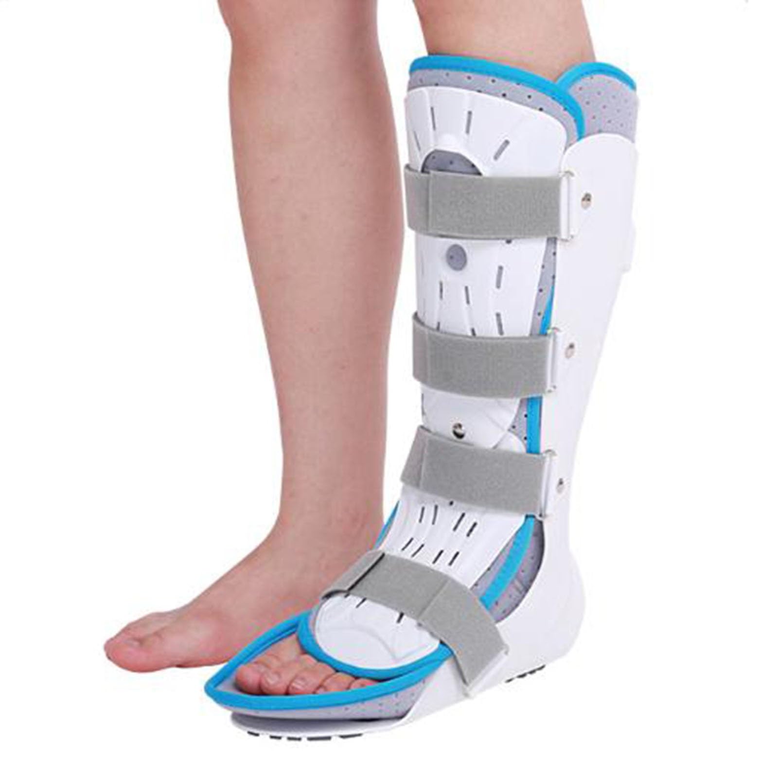 Tobillera de soporte ajustable, con panel frontal, izquierda, talla M
