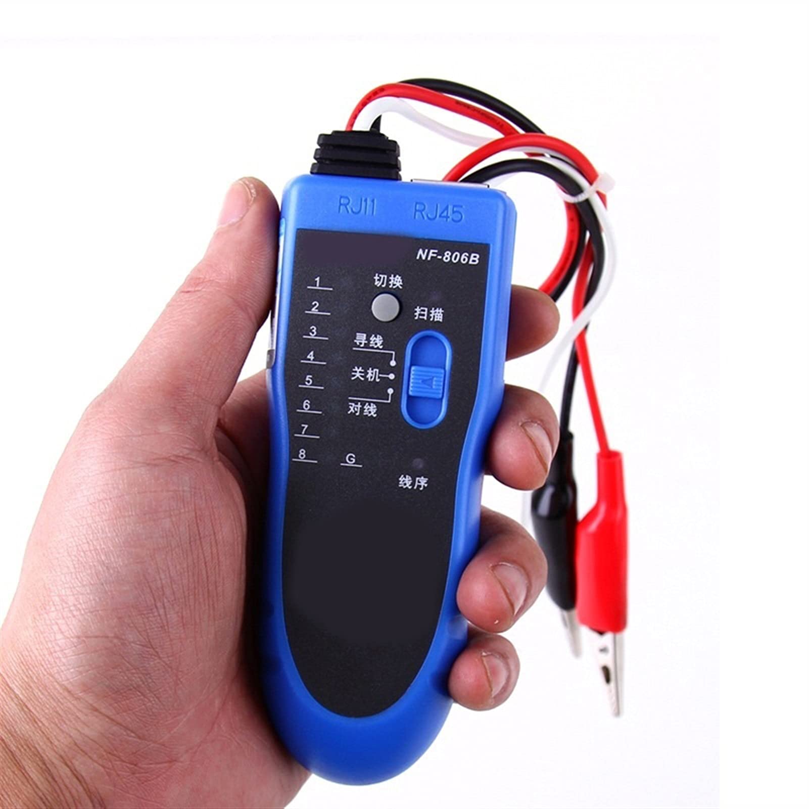 Cable Finder Network Teser Tester Cable Checker Cable Finder Cable Patrol Dispositivo Para Ethernet y teléfono