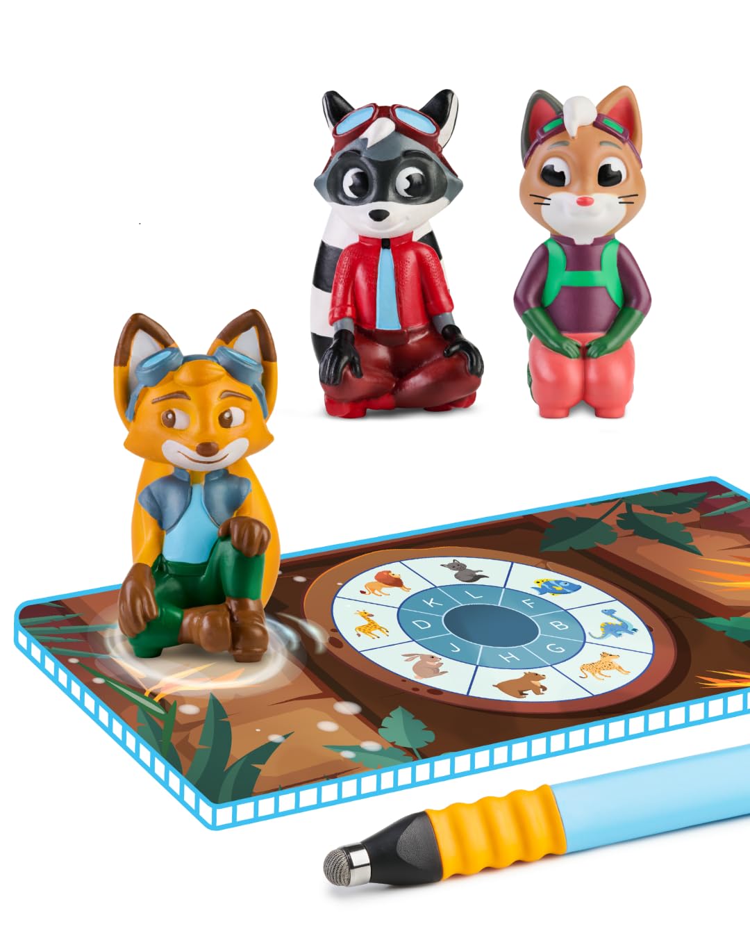 Edurino Set iniziale 3 in 1 | 3 giochi educativi | a partire dai 4 anni | gioco di apprendimento digitale con Mika prima lettura e scrittura, Robin primi numeri e quantità, Yuki creatività con penna