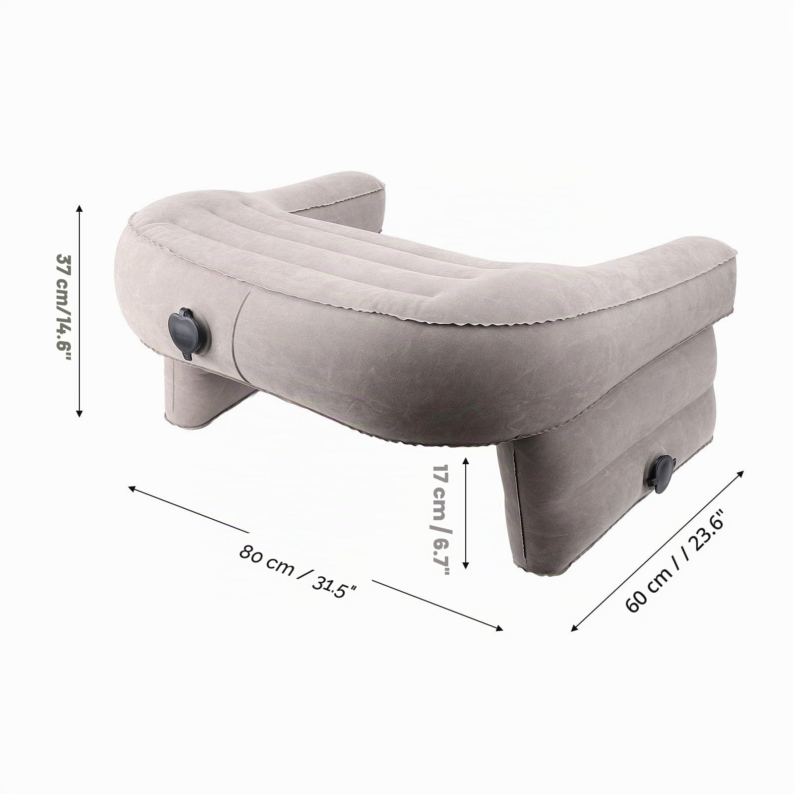 Ejoyous Almohada de Lectura Inflable para Juegos, Almohada de Lectura para Cama y sofá, Almohada para Juegos Portátil, Almohada Ajustable para Computadora Portátil, Almohada para