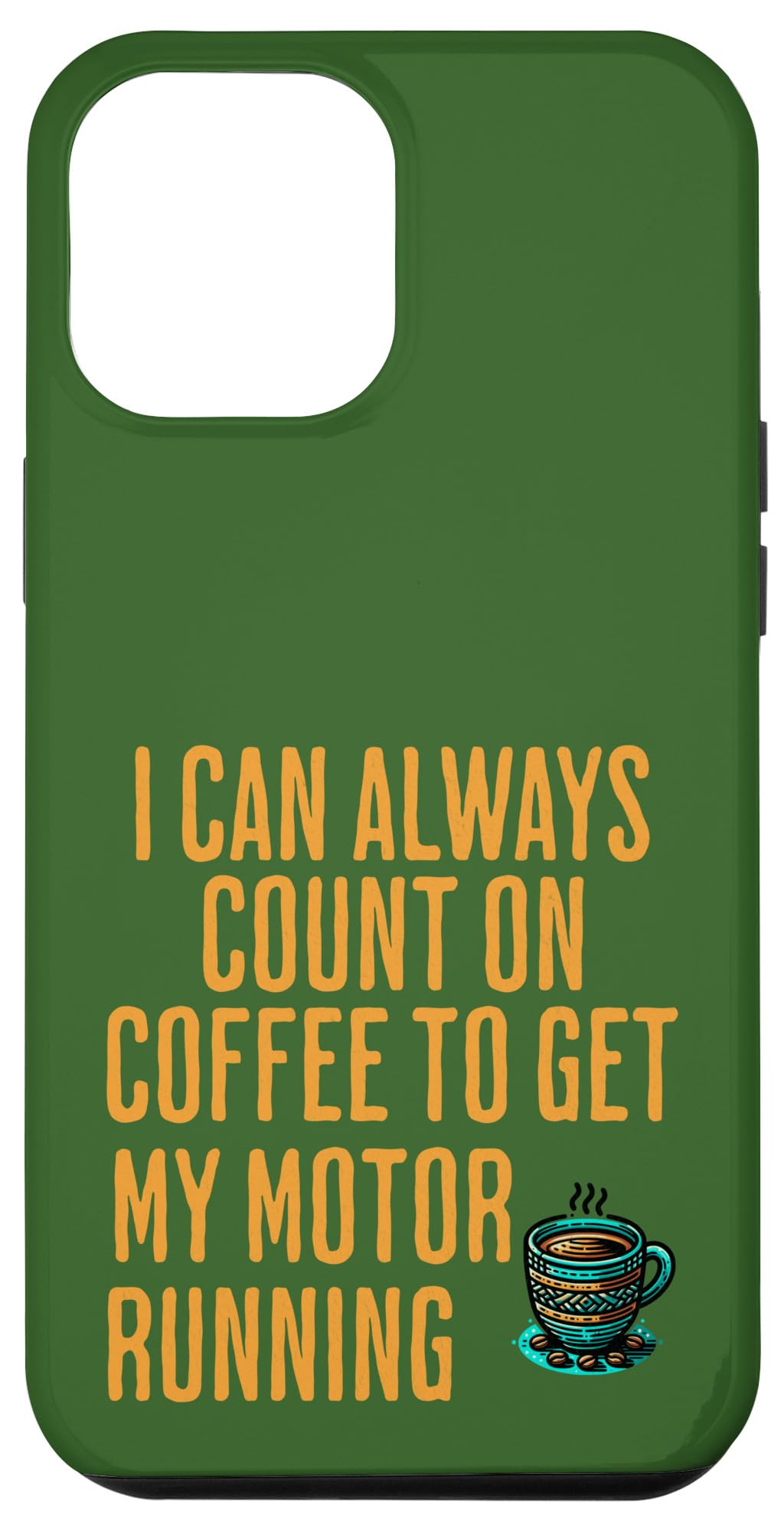iPhone 13 Pro Max Morning Coffee Enthusiast: Reliable Java Joy Kickstart Case
