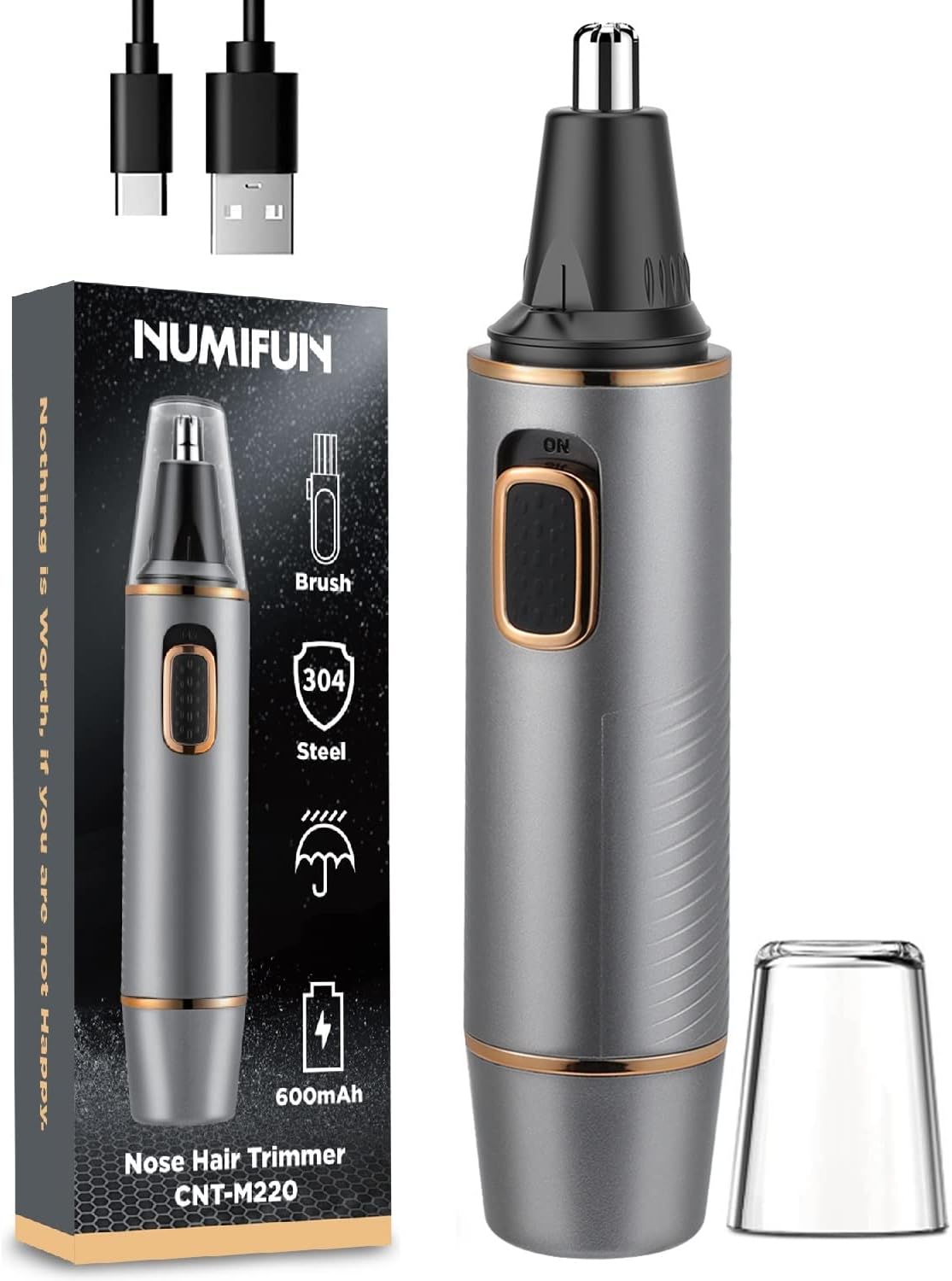 NUMIFUN 2023 Rechargeable Ear and Nose Hair Trimmer Kuwait Ubuy