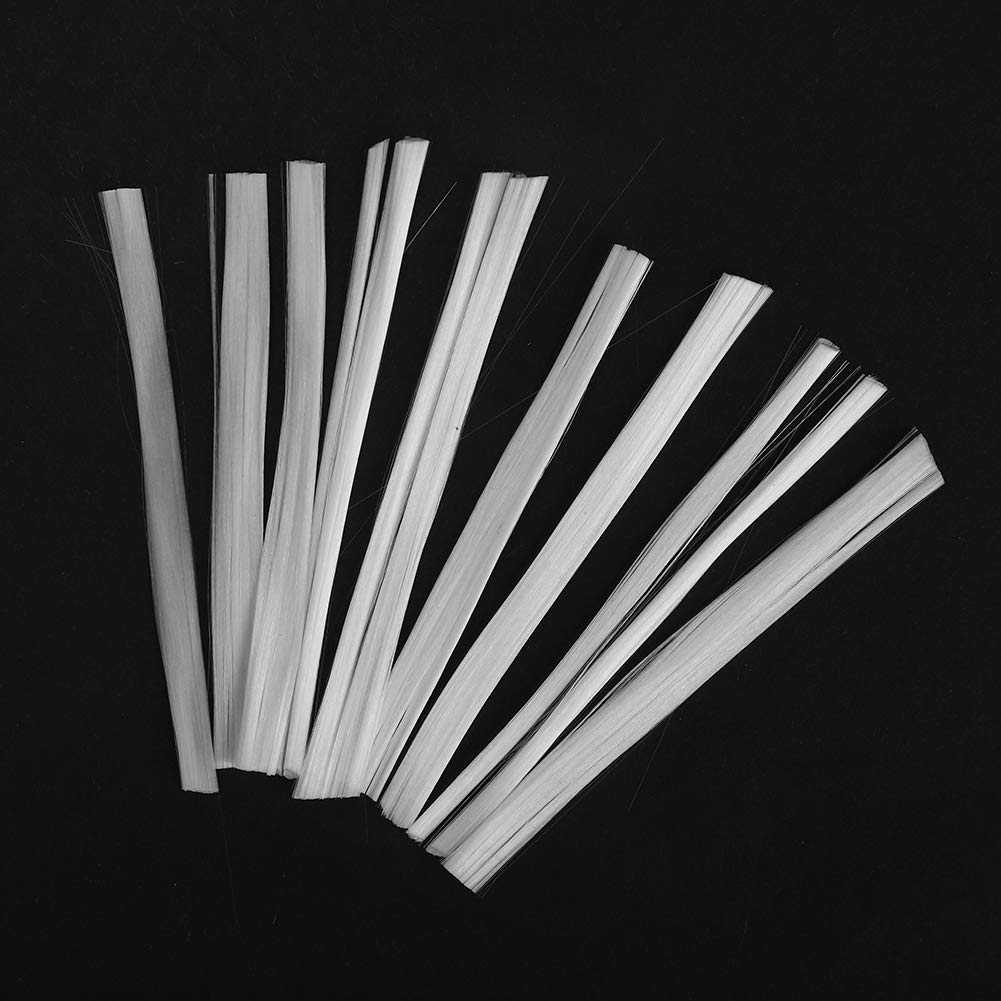 Yuyte Clear 50Pcs Nail Extension Fiberglass, Manicure Extend Form Acrylic Tips