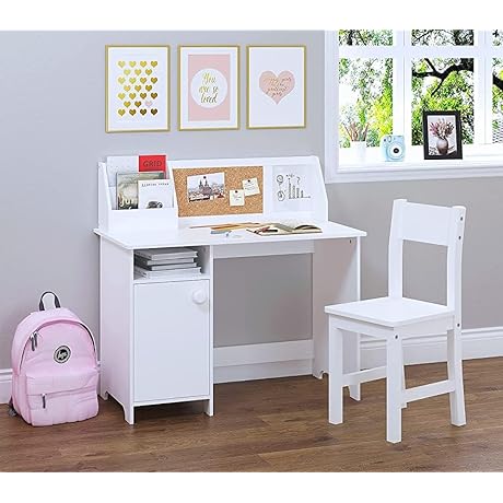 UTEX Kids Study Desk and Chair Set: The Perfect Workspace for 8-Year-Olds