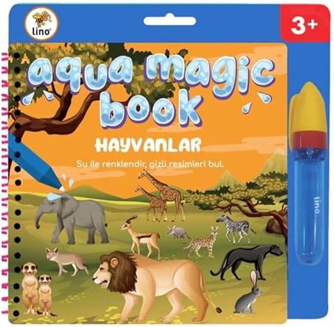 Lino Aqua Magic Book Hayvanlar (Sihirli Boyama Kitabı)