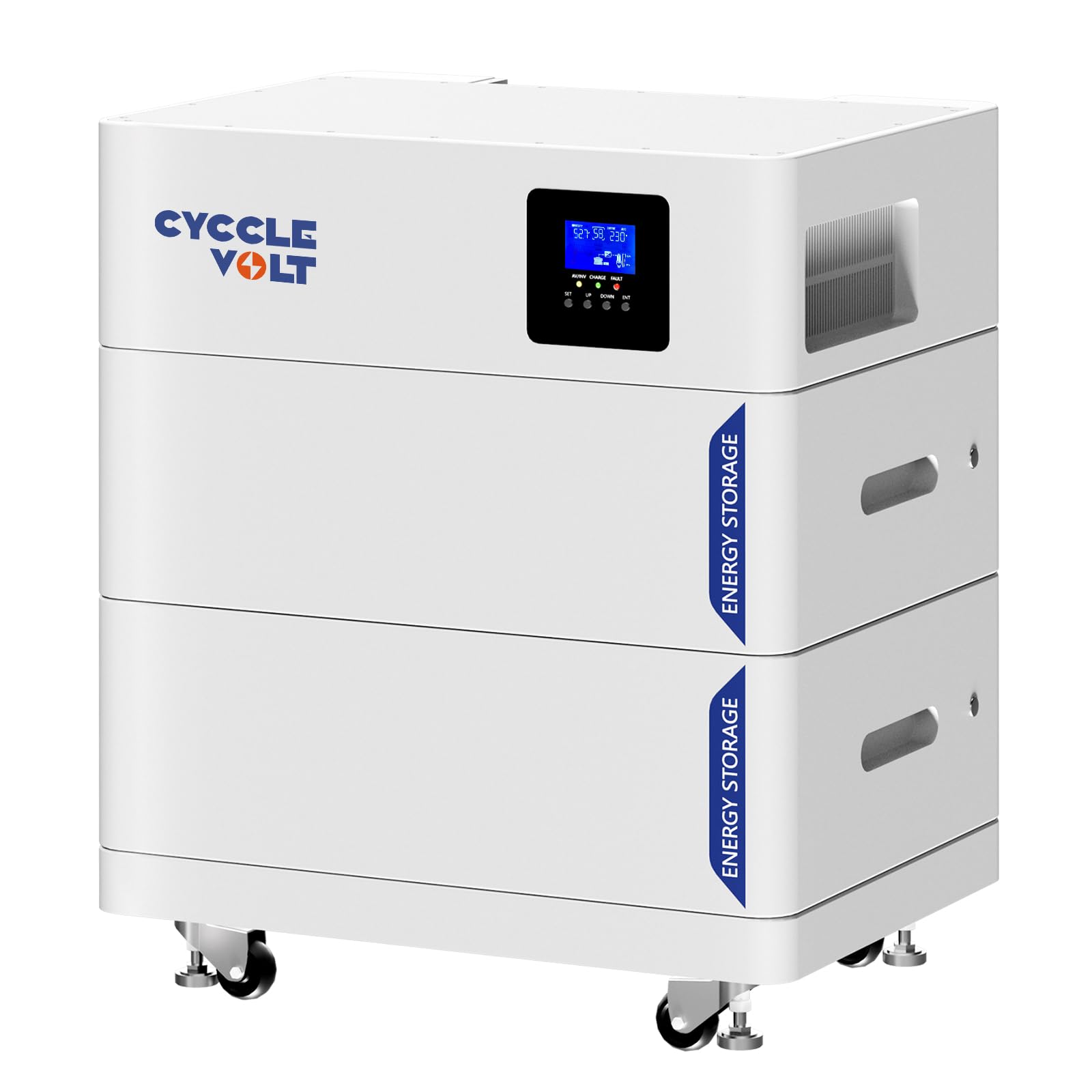 Elektrownia balkonowa o mocy 5000 W z Akumulator LiFePO4 10 KWh, akumulator litowy -jonowym 10 KWh, mocą wejściową 5500 W, 6000+ cykli ładowania, akumulatorem LiFePO4, typu plug & play