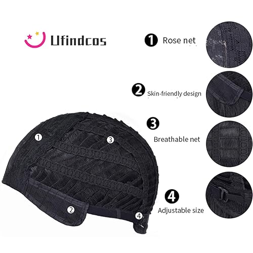 Miniatura 48 de Peluca rubia para niños, peluca ondulada corta y rizada para niñas, pelucas rubias doradas, pelucas de corte Bob rubio con raya lateral Rubio,Rubio