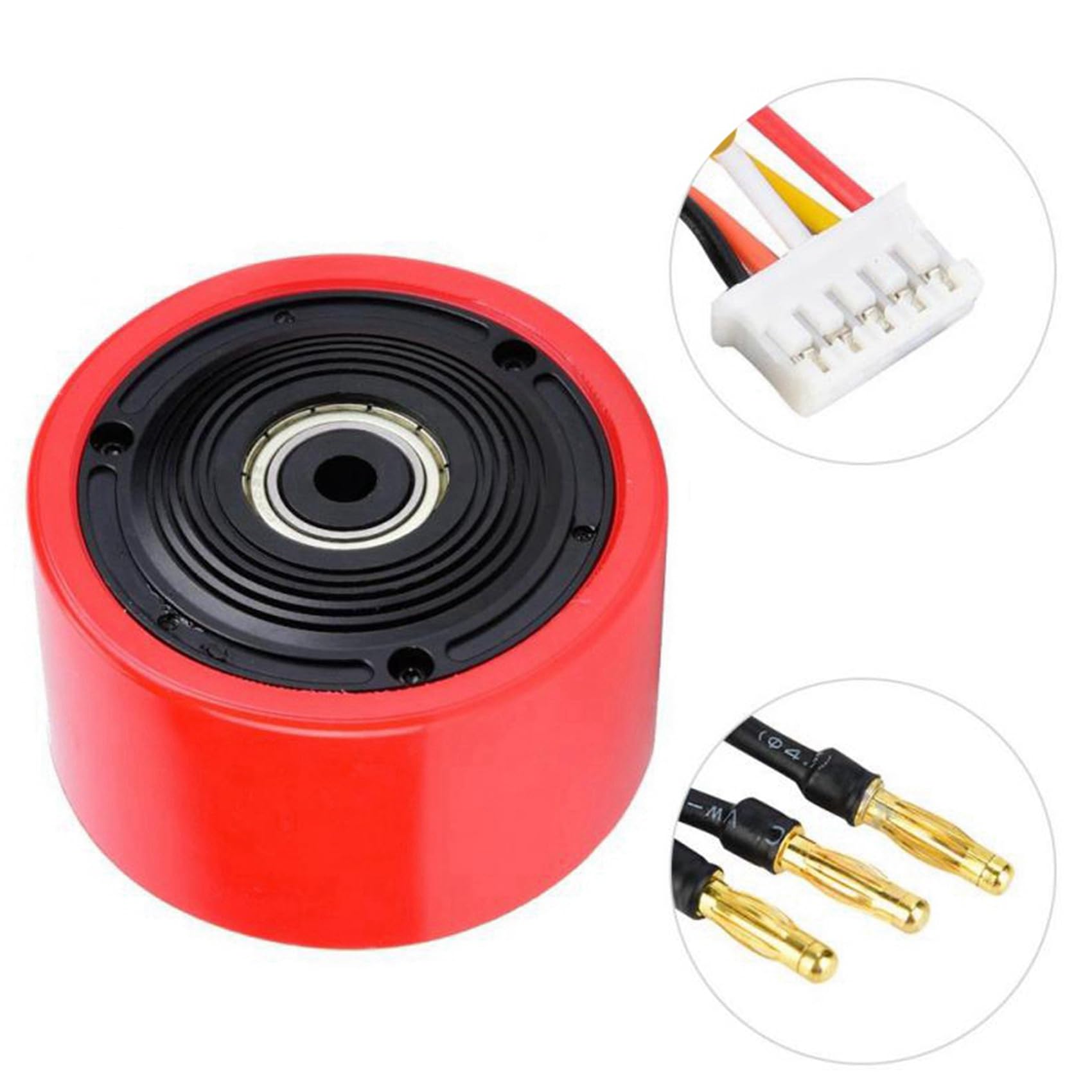 2X Motor de Rueda con Sensor Sin Escobillas 8352 para Scooter de Equilibrio Eléctrico Patineta Piezas de Repuesto