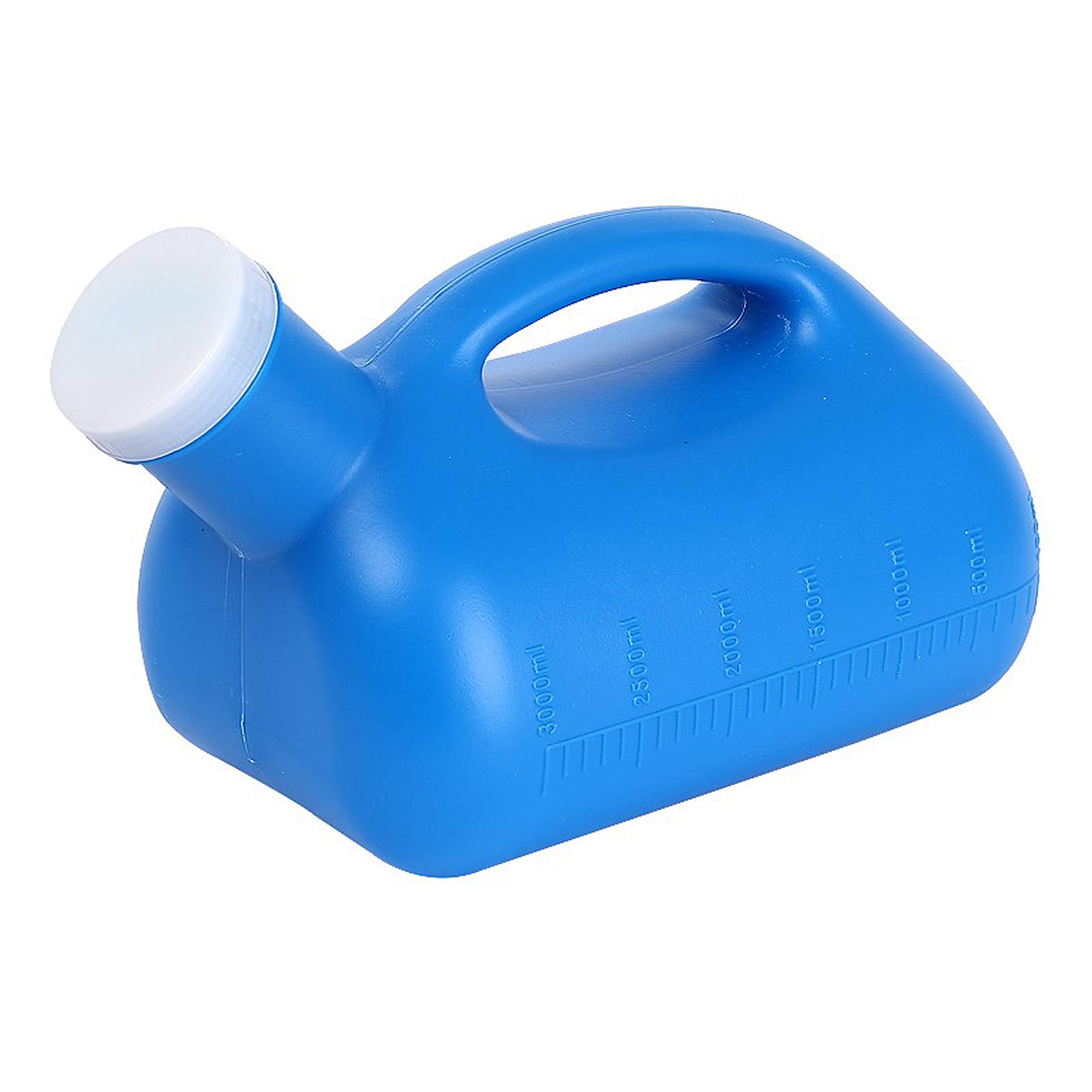 3000 ml 2er-Pack Urinale for Männer und Frauen, auslaufsicher, tragbares Flaschen-Bettpfannen-Mobil-WC-Urinal for Autoreisen, bequem und praktisch Urinal