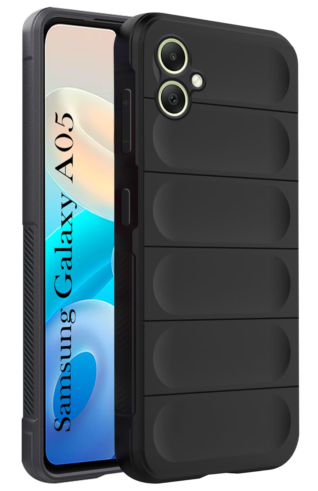 Jkobi Back Cover Case for Samsung Galaxy A05 (Matte Liquid Silicone | Micro-Fiber Cloth Inside | Camera Protection | Shockproof | Black) (B0CLNTWYQT) Amazon Price History, Amazon Price Tracker