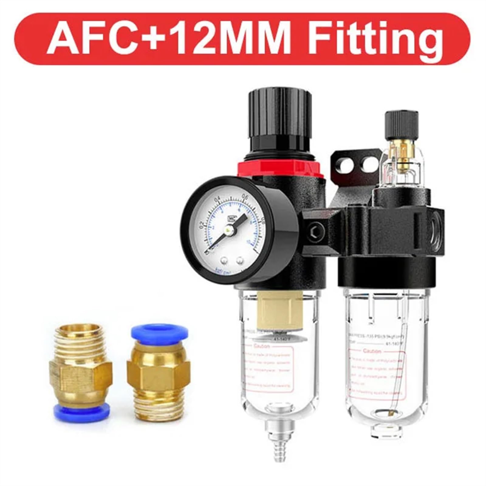 Luftdruckregelventil, AFC2000 1/4 Luftkompressor-Ölabscheiderfilter (AFC PC602)(Afc pc1202)