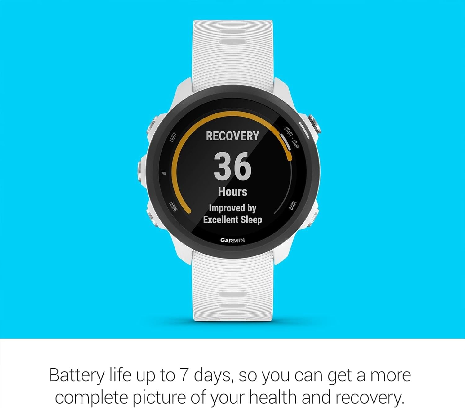 Garmin Forerunner 245 Music GPS Running Smartwatch, with music and