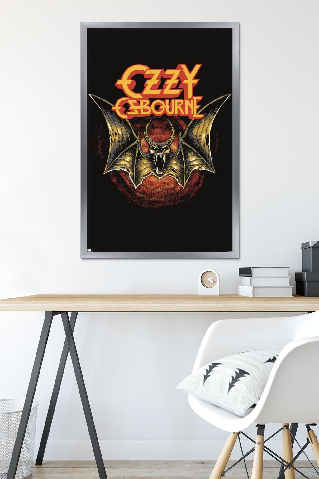 レアOzzy OsbournTributeポスターlimited edition Amazon.com: Trends International Ozzy Osbourne - Bat Logo