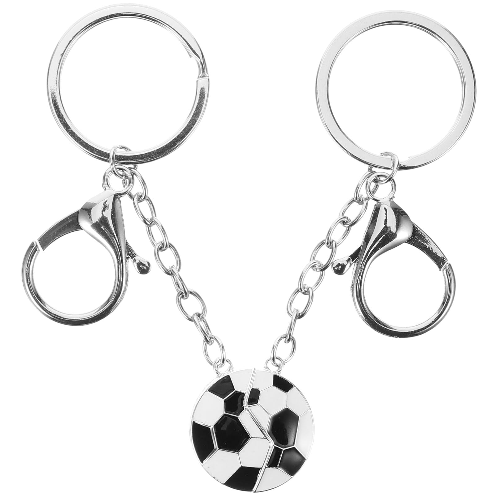 サッカー国別キーホルダーセット サッカー キーホルダー セット ボール ベルトトロフィー (赤 ボール