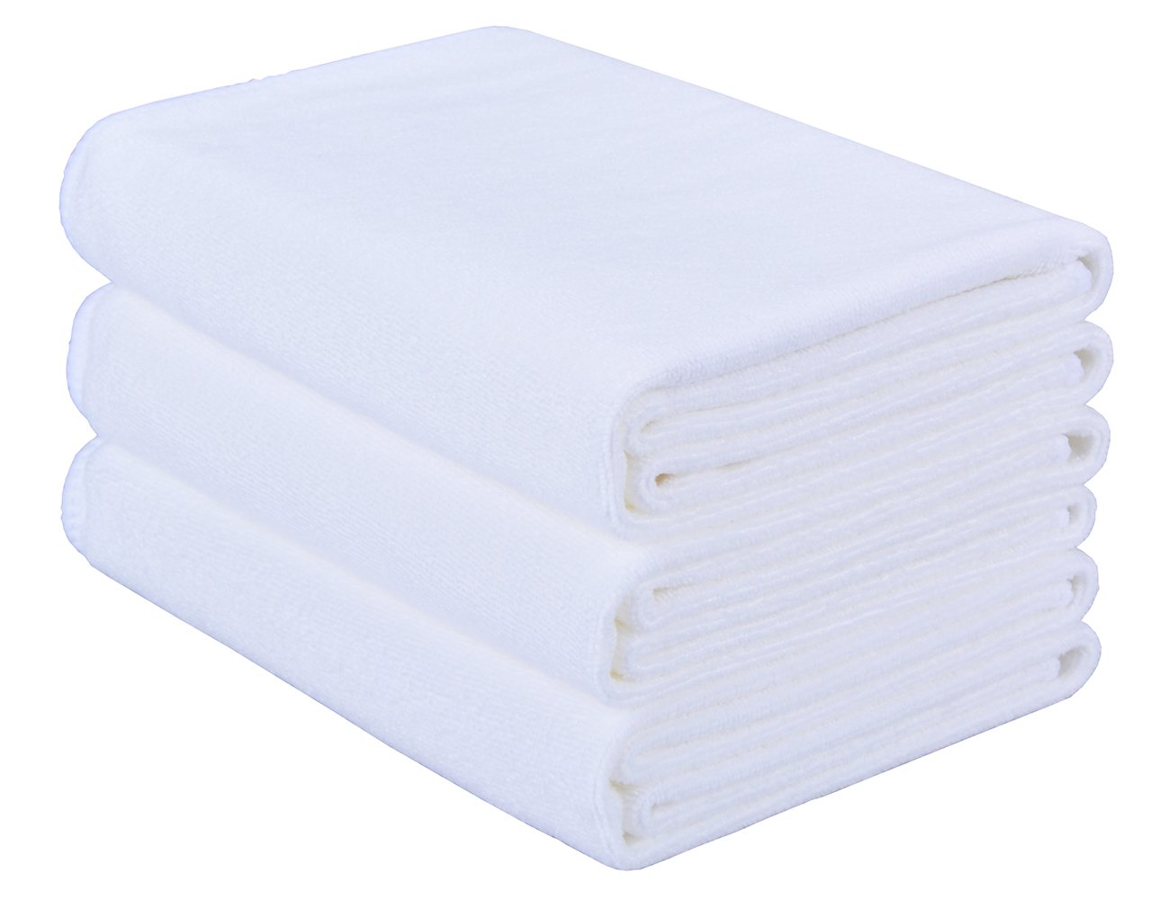 HOPESHINE Gyms Towels for Men & Women Microfiber Exercise Fitness Home Absorbent Sweat Yoga Towels Sports Towels Soft Fast Drying 16inch x32inch 3-Pack