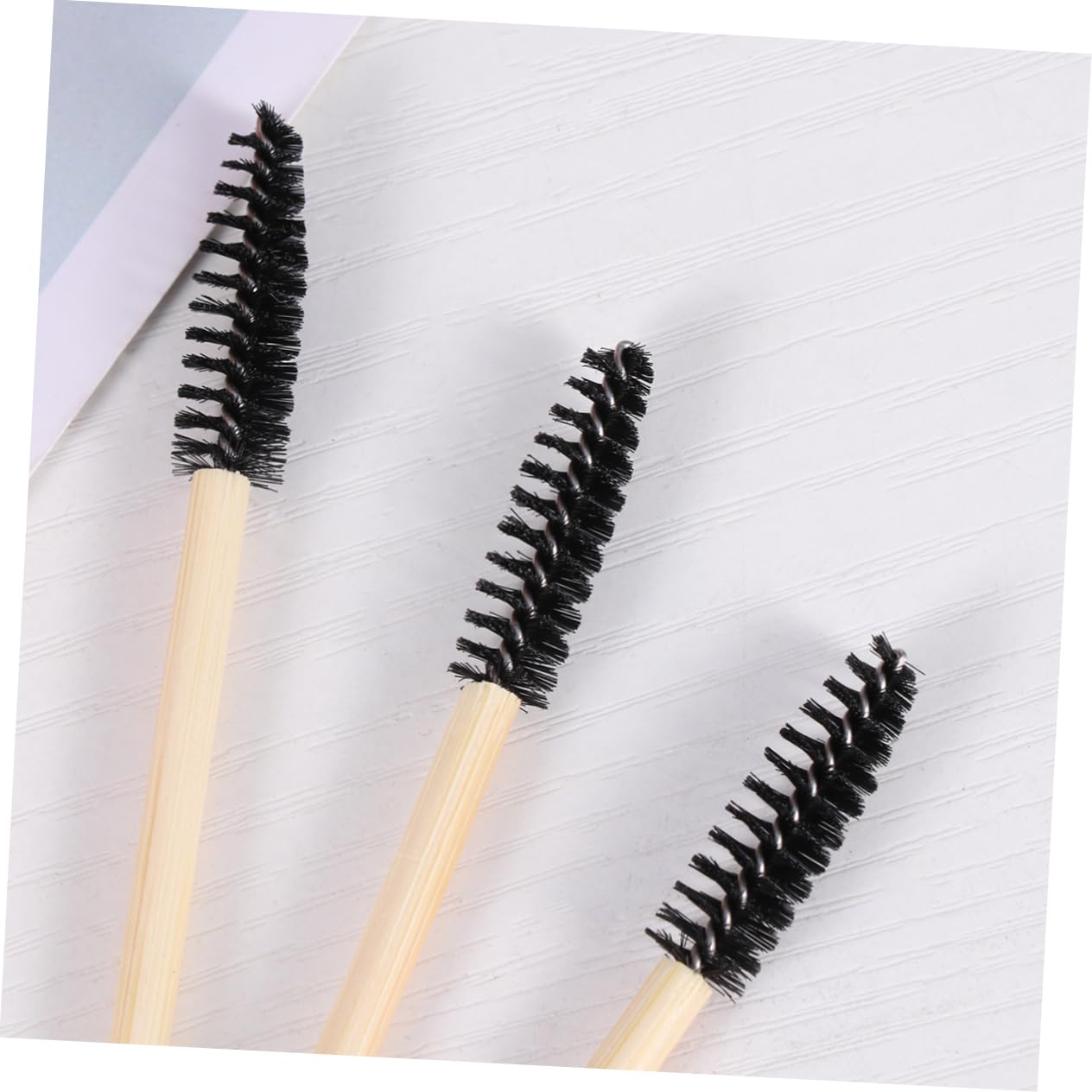 Mikinona 2sets for Eyebrows Eyebrow Brush Kit Lash Comb Brow Makeup Supplies Handle Polyester Head Portable 20pcs*2