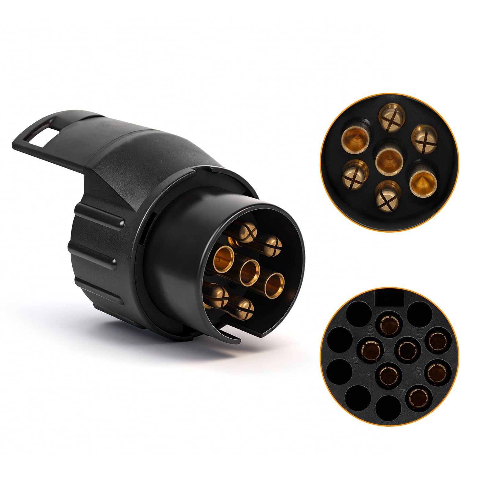 Adattatore di traino da 7 pin a 13 pin, adattatore per presa di traino