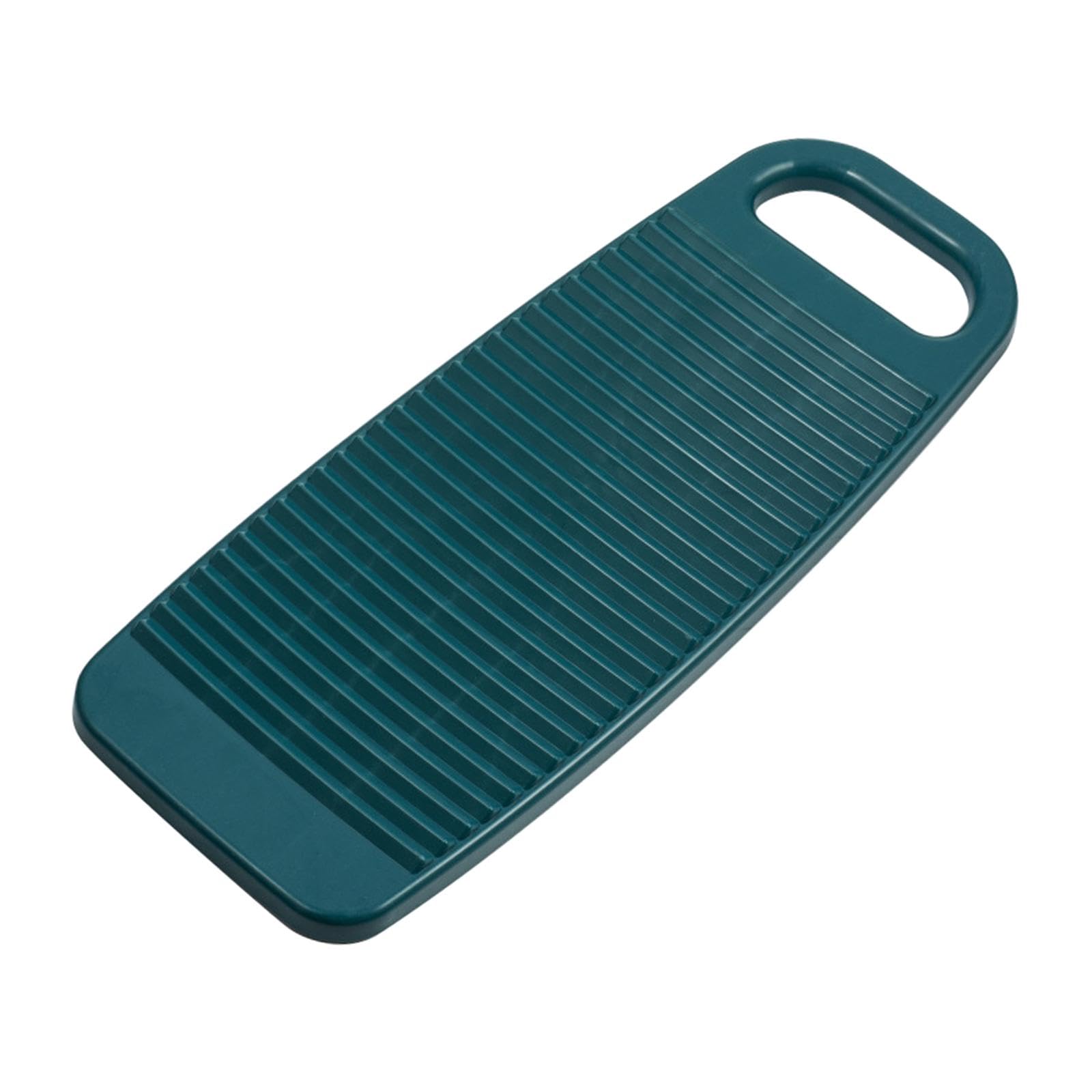 MagiDeal Tabla de lavar a mano gruesa de 45 cm de largo, antideslizante, para dormitorio, accesorio de lavandería de hotel, color azul