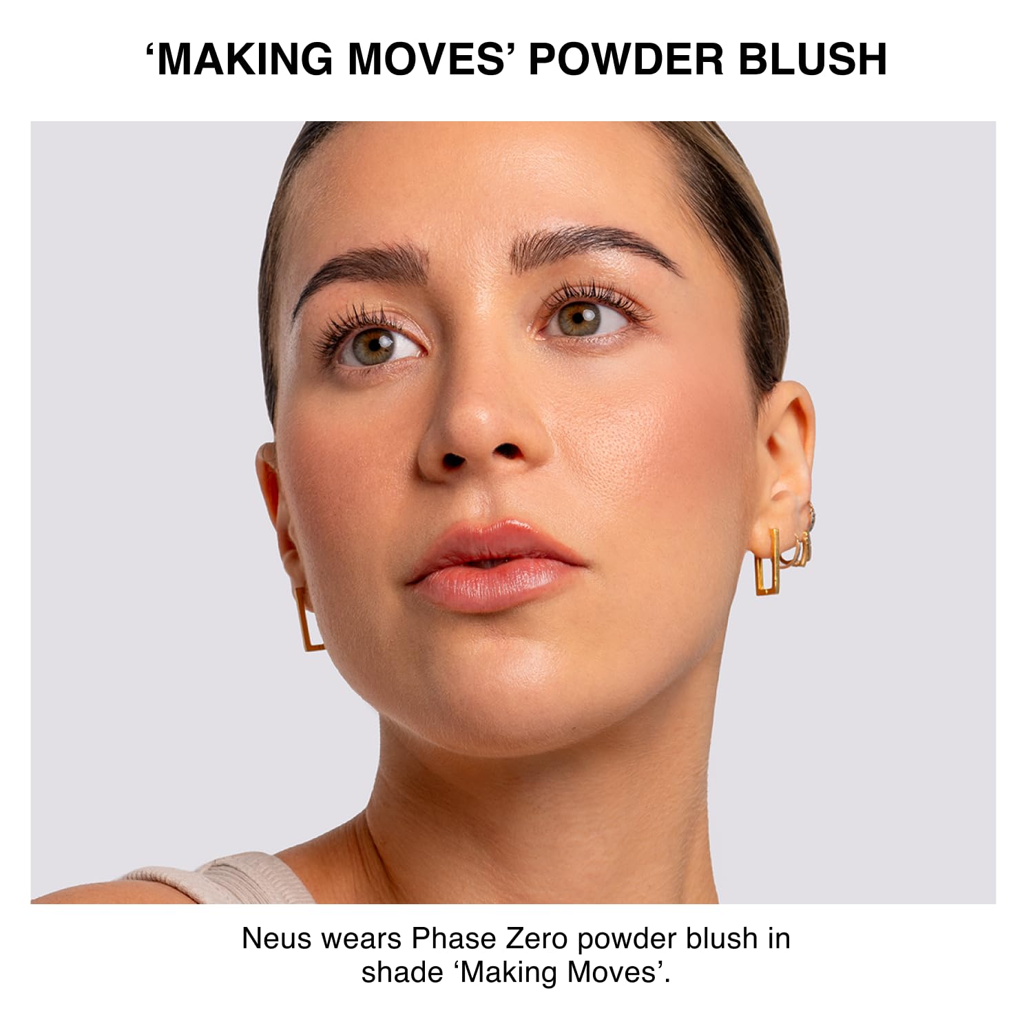 Phase Zero Makeup Powder Blusher | "Making Moves" | 6.8g / 0.24 oz. | Pigmented, Lightweight Powder Blushes for a Radiant, Natural Glow