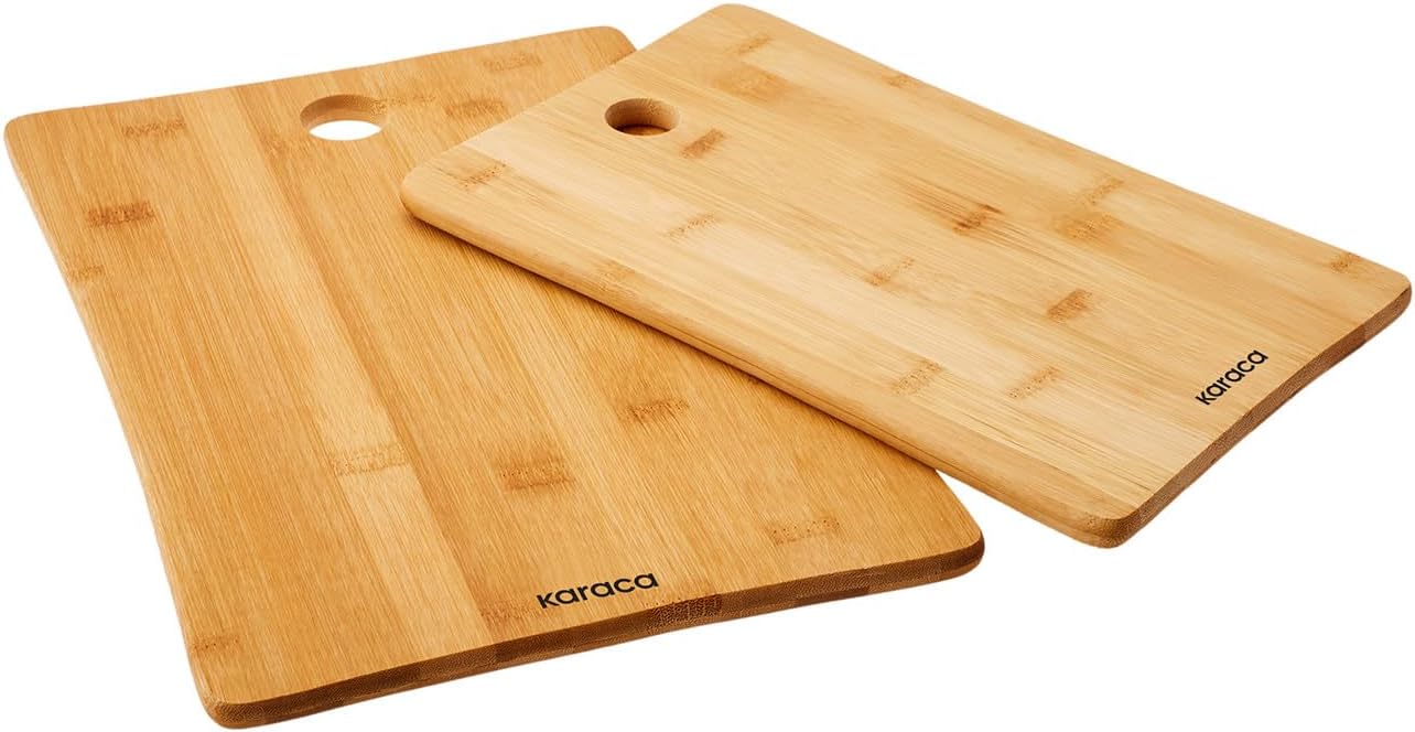 Karaca Bamboo Set of 2 Cutting Boards