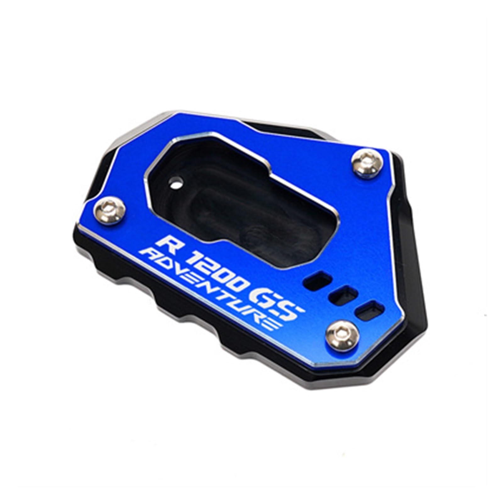 Ingrandisci Estensione Pad Per BMW Per R1200GS LC ADV 2013-2018 Per R1250GS ADV 2018-2019 Cavalletto Piede Cavalletto Laterale Estensione Ingrandire Pad Estensione Cavalletto ( Colore : Titanio
