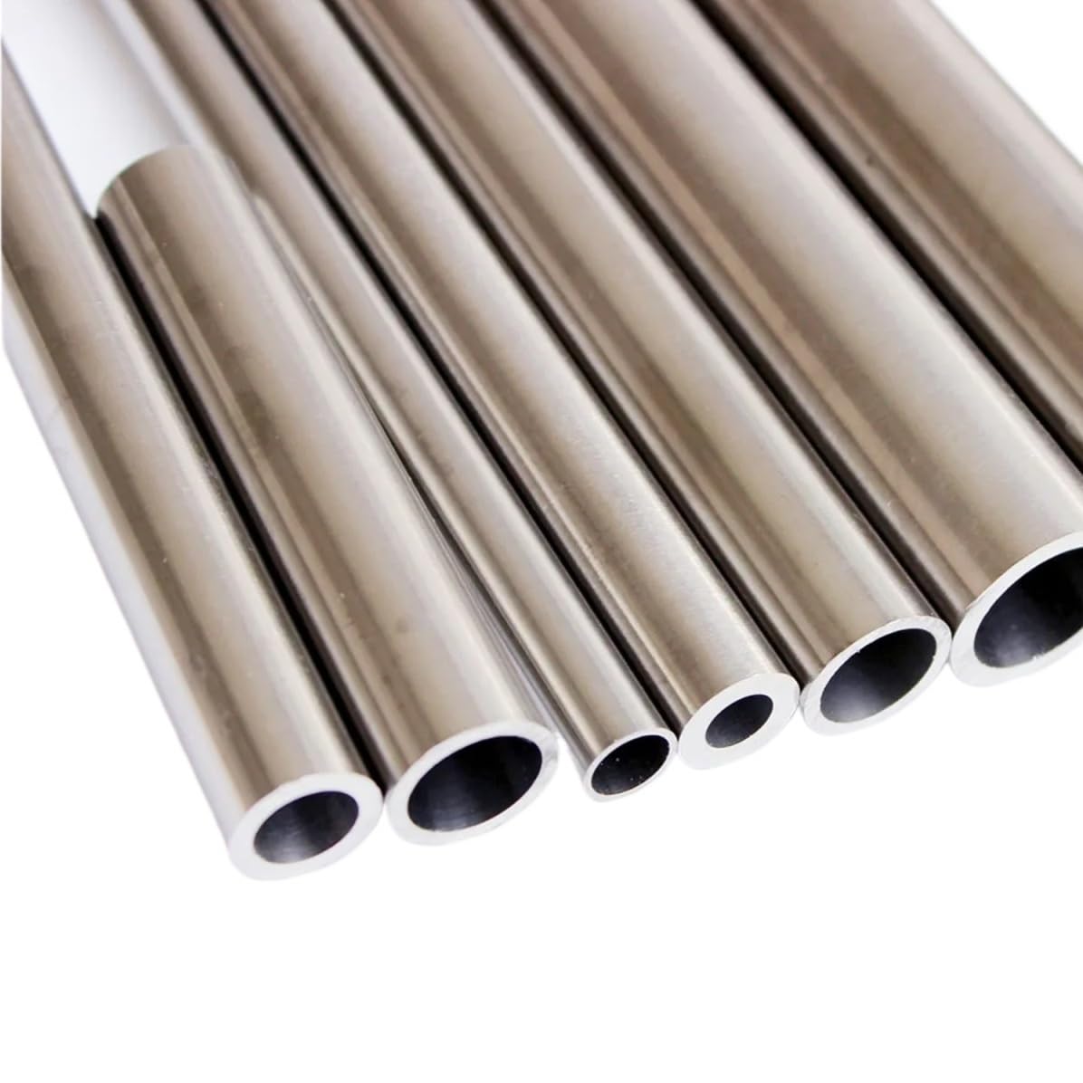 304 Stainless Steel Pipe Capillary Tube Outer Diameter 4mm 4.5mm 5mm 5.5mm 6mm 6.5/7mm 8mm 9mm Inner Diameter 1mm-8mm(250mm X 1pcs,OD5 x ID3mm)