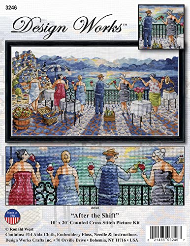 Image of DESIGN WORKS After The Shift Counted Cross Stitch Kit