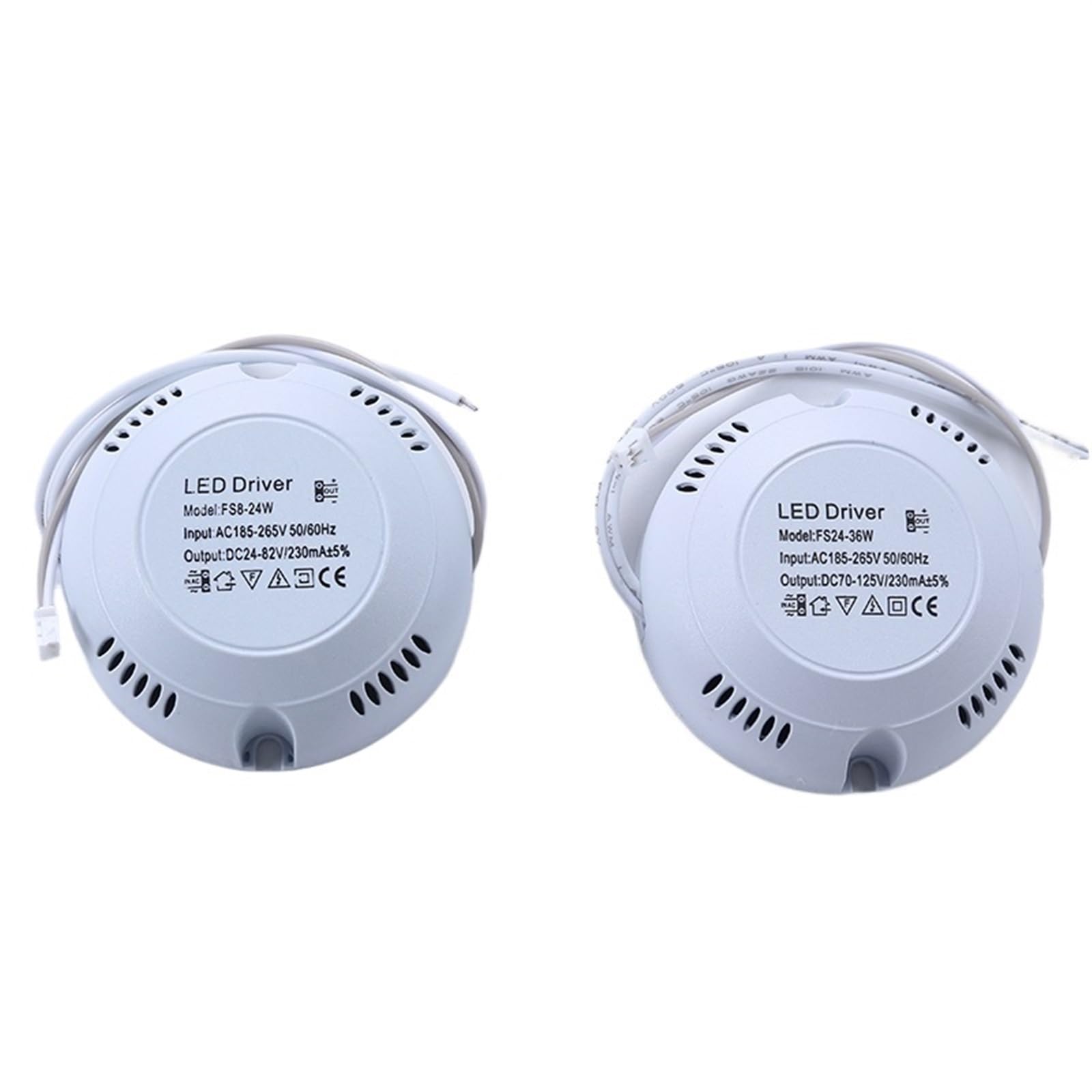 FCARUMIQP 1PCS LED Driver AC165-265V to 24-82V 70V-130V Powers Supply Lighting for Ceiling Light Lamp 8-36W
