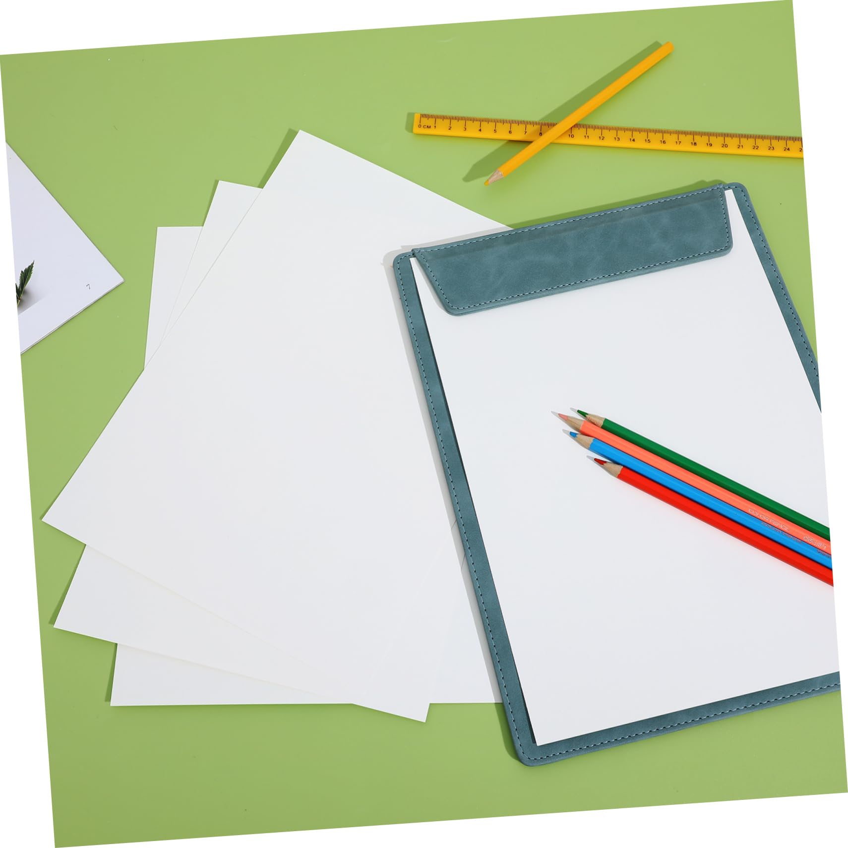 A4 Druckerpapier 100 Blatt Beige Stoff Glatte Oberfläche Kompakt für Kleines Büro Geeignet Mehrweg Computerpapier zum Drucken