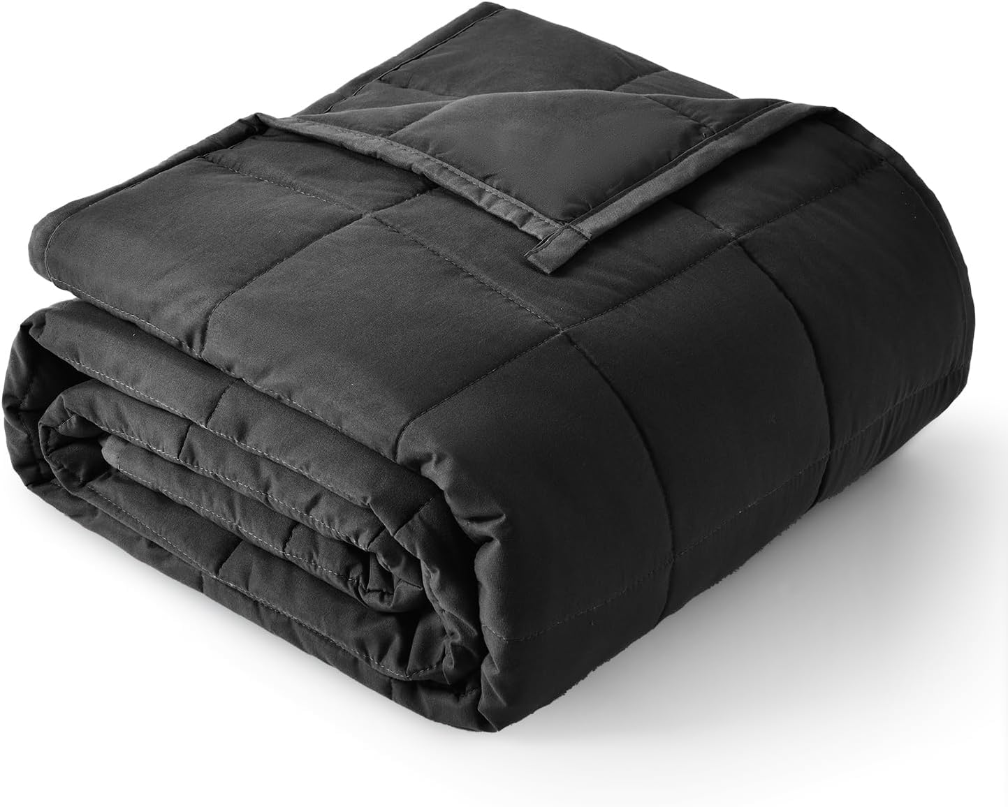 Sivio Weighted Blanket 7 kg, Soft Weighted Blanket for Adults, Breathable Heavy Microfiber with Glass Beads Blanket for Sofa Bed All Season, 120 x 180 cm, Black