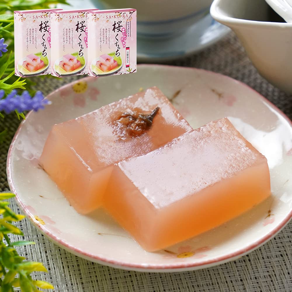 Amazon | 楽天軒(らくてんけん) わらび餅 くず餅 和菓子 抹茶 さくら