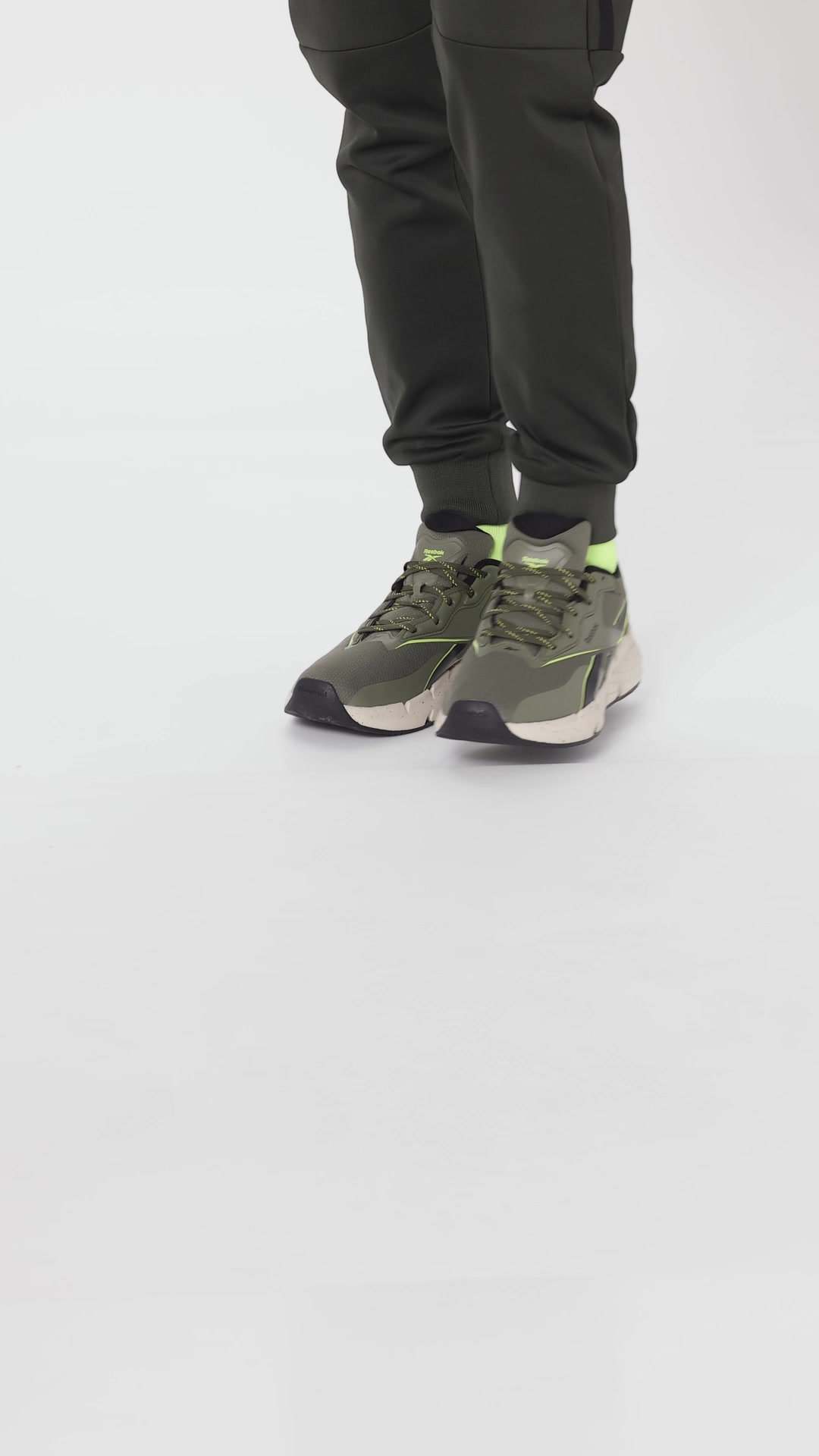 Buy Reebok Zig Titanica Lite - Men Olive Running Shoes at Amazon.in