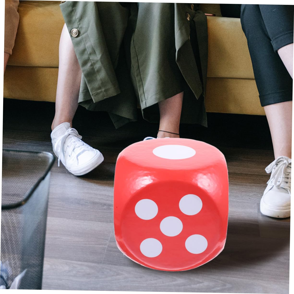 Dados Gigantes de Espuma para Juegos y Enseñanza, Accesorio Seguro y Creativo Bordes Redondeados, Adecuado para Actividades al Aire Libre y Aula