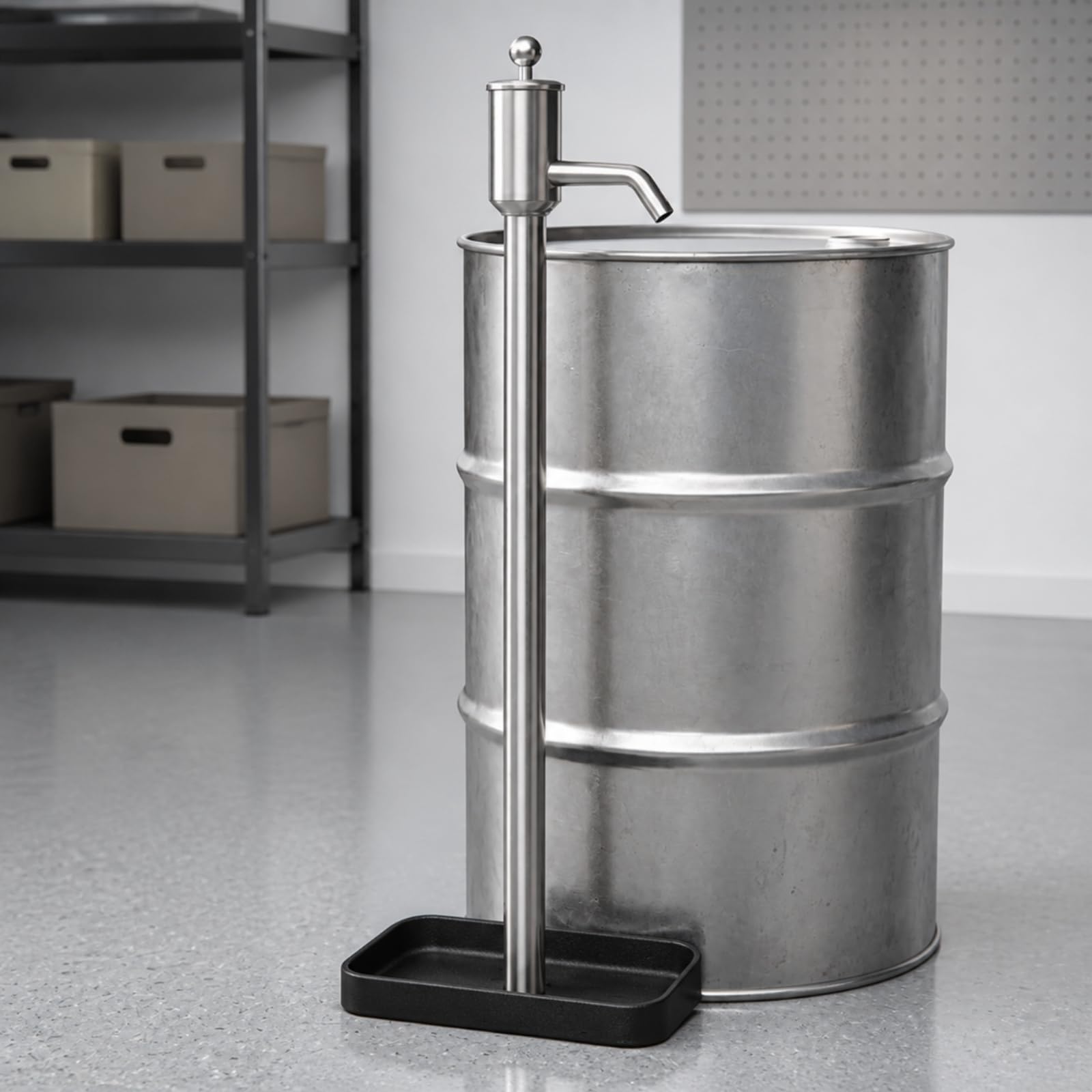 Pompa Olio Manuale Professionale | Portatile, Pompa di Travaso Olio, per Garage