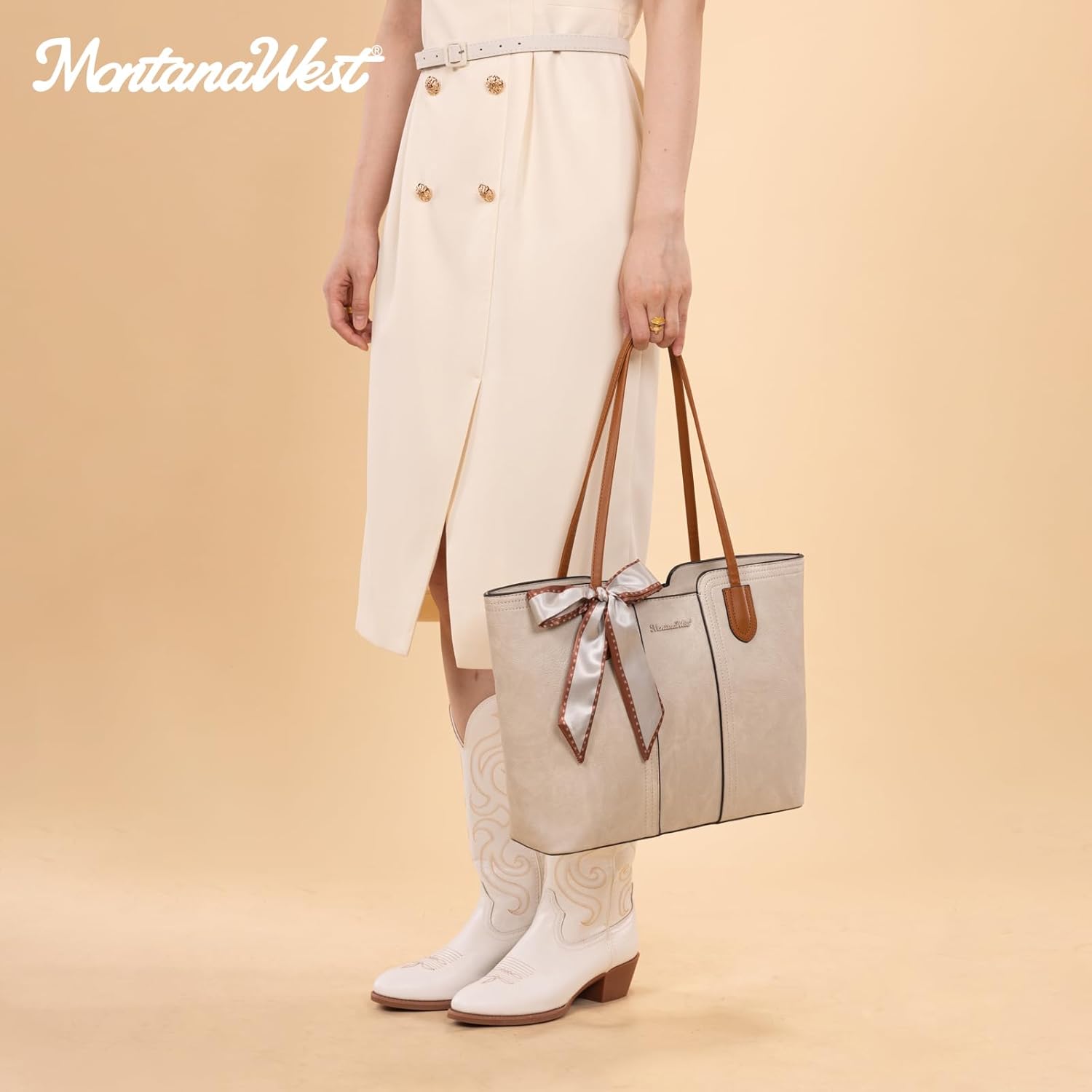 Montana West Tote Bags for Women Medium Top Handle Satchel Purses - Image 2