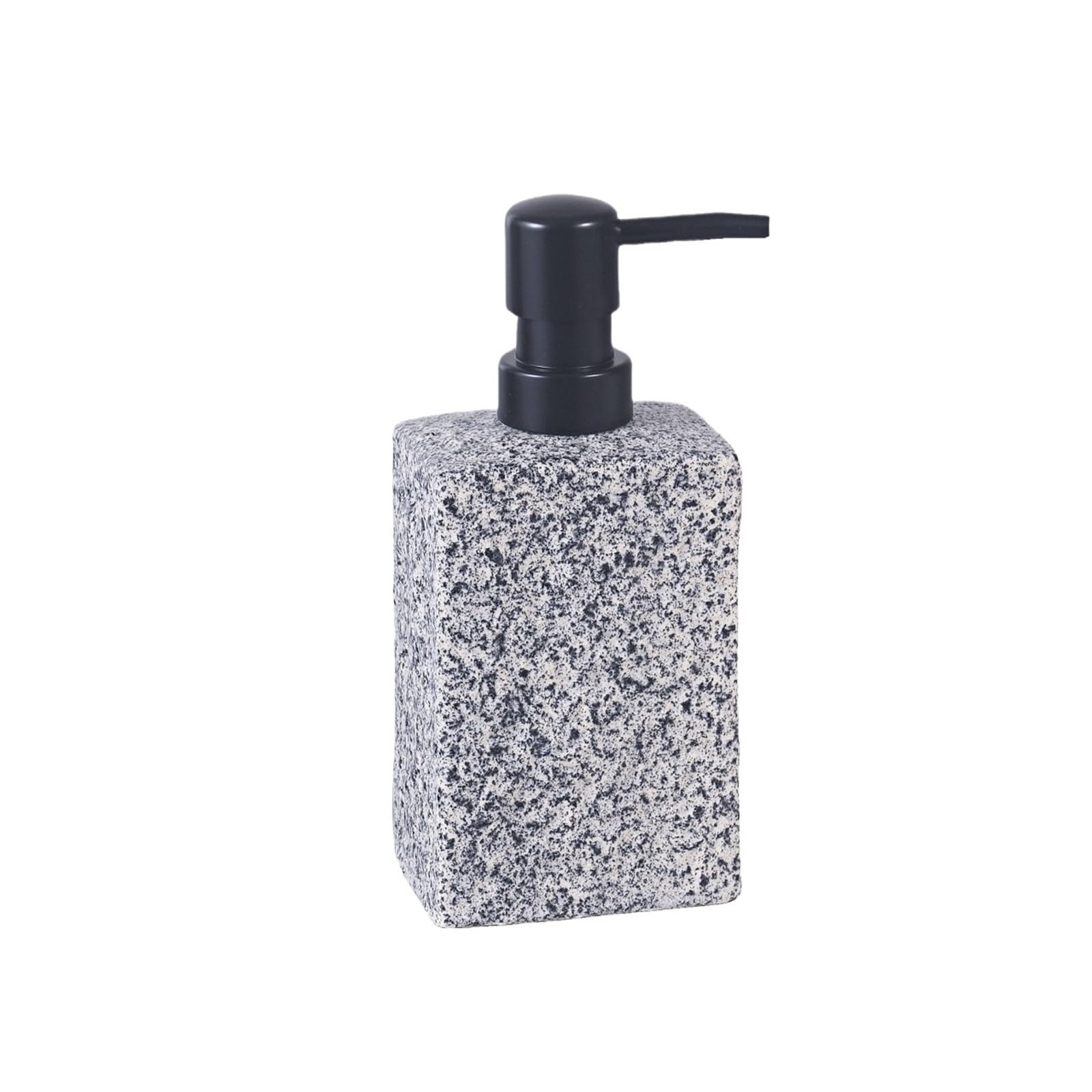 Soap Dispenser Modern Ceramic Liquid Lotion Bottles Soap Dispenser For Bathroom Countertop(Gris)
