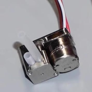 Generic Micro Volume Peristaltic Pump 5V DC Adjustable Rate Tubular Silent Motor Liquid Autonomy Suitable for Scientific Experiments Gardens H, 1 Pump