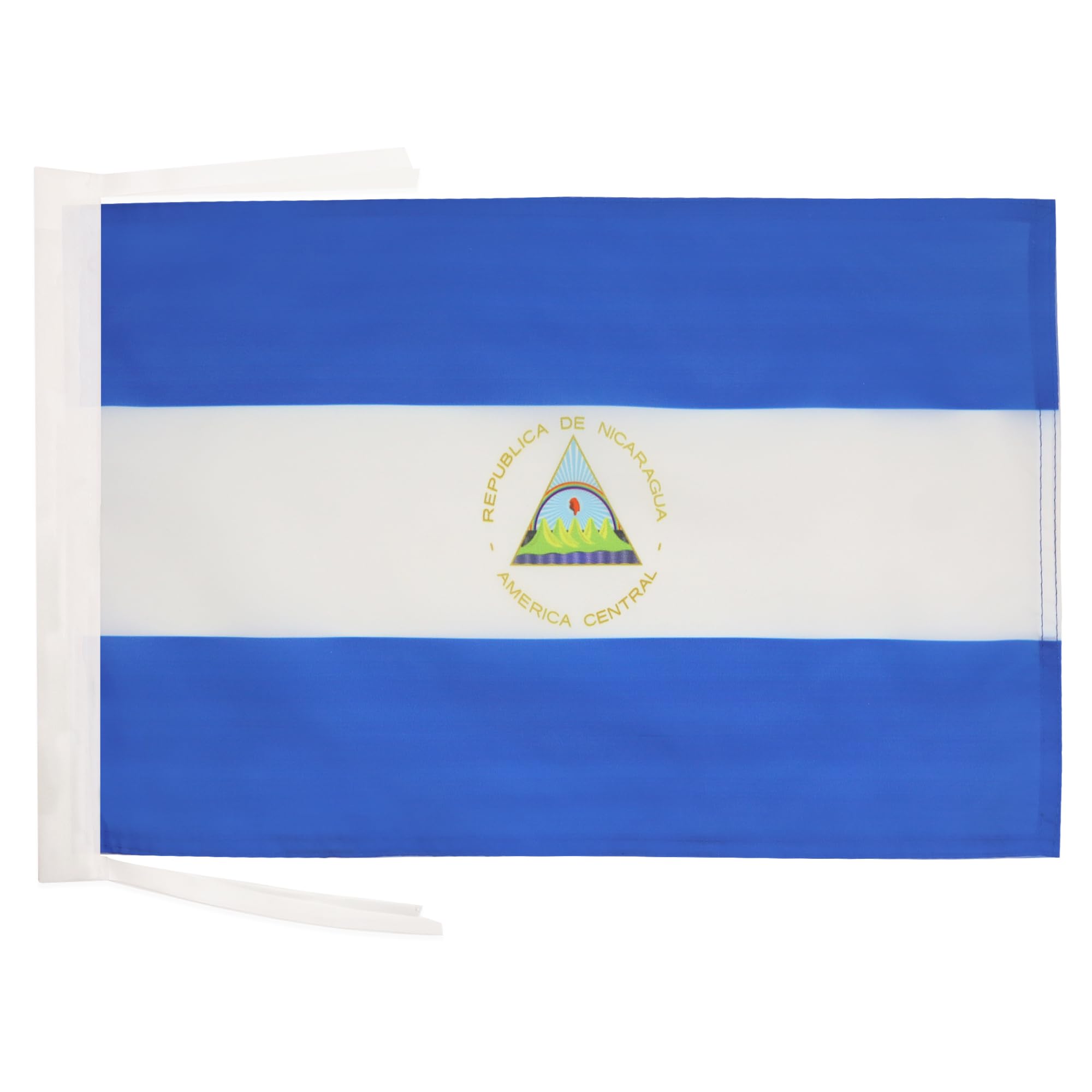 AZ FLAG Bandera de la Ciudad DE Barcelona 45x30cm - BANDERINA BARCELONESA 30 x 45 cm cordeles — view 178