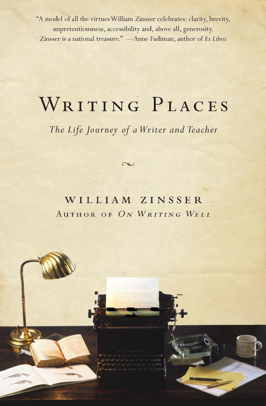 Writing Places: The Life Journey of a Writer and Teacher – An Inspiring Memoir on Journalism, Craft, and the Art of Teaching