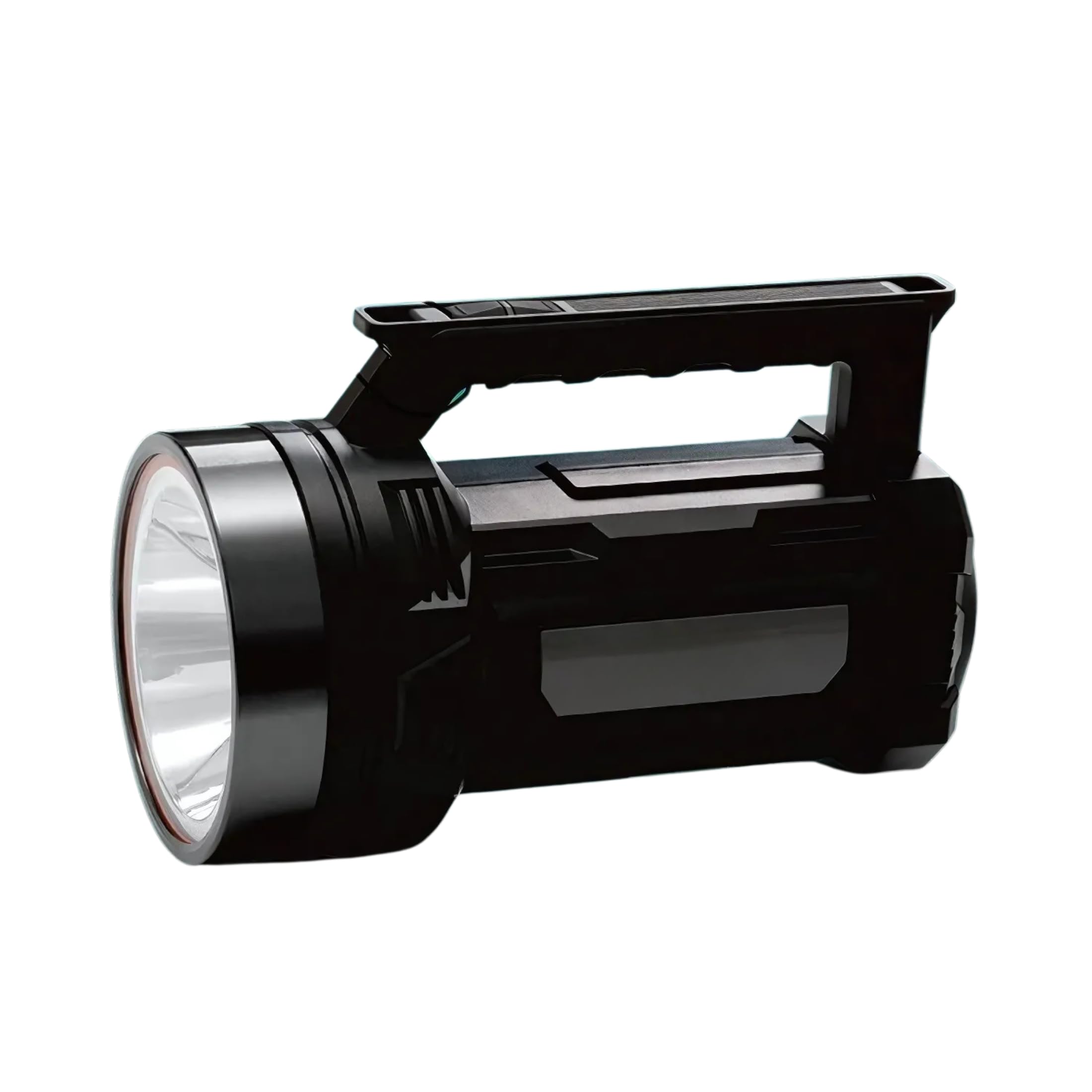 Drumstone (Special 𝟭𝟱 𝗬𝗲𝗮𝗿𝘀 𝗪𝗮𝗿𝗿𝗮𝗻𝘁𝘆 250W Ultra-Powerful Rechargeable Torch with Laser Light, DC Adapter Charging, Ideal for Outdoor and Work Environments-image-42