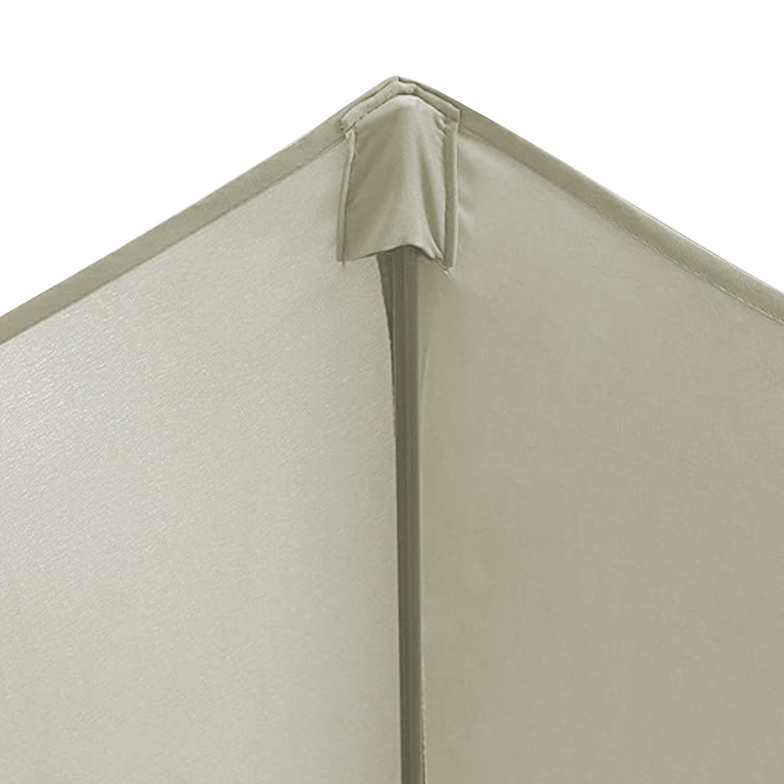 TWSOUL Replacement Parasol Fabric Cover, 2.7m 8 Ribs Parasol Replacement Canopy Cover - Image 4