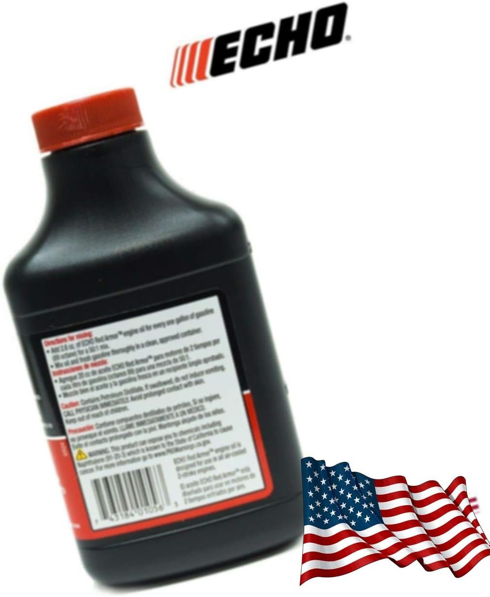 (48) Gеnuіnе OEM ЕСНО Red Armor 2 Cycle Oil 2 Gallon Mix 50:1 6550002 5.2oz
