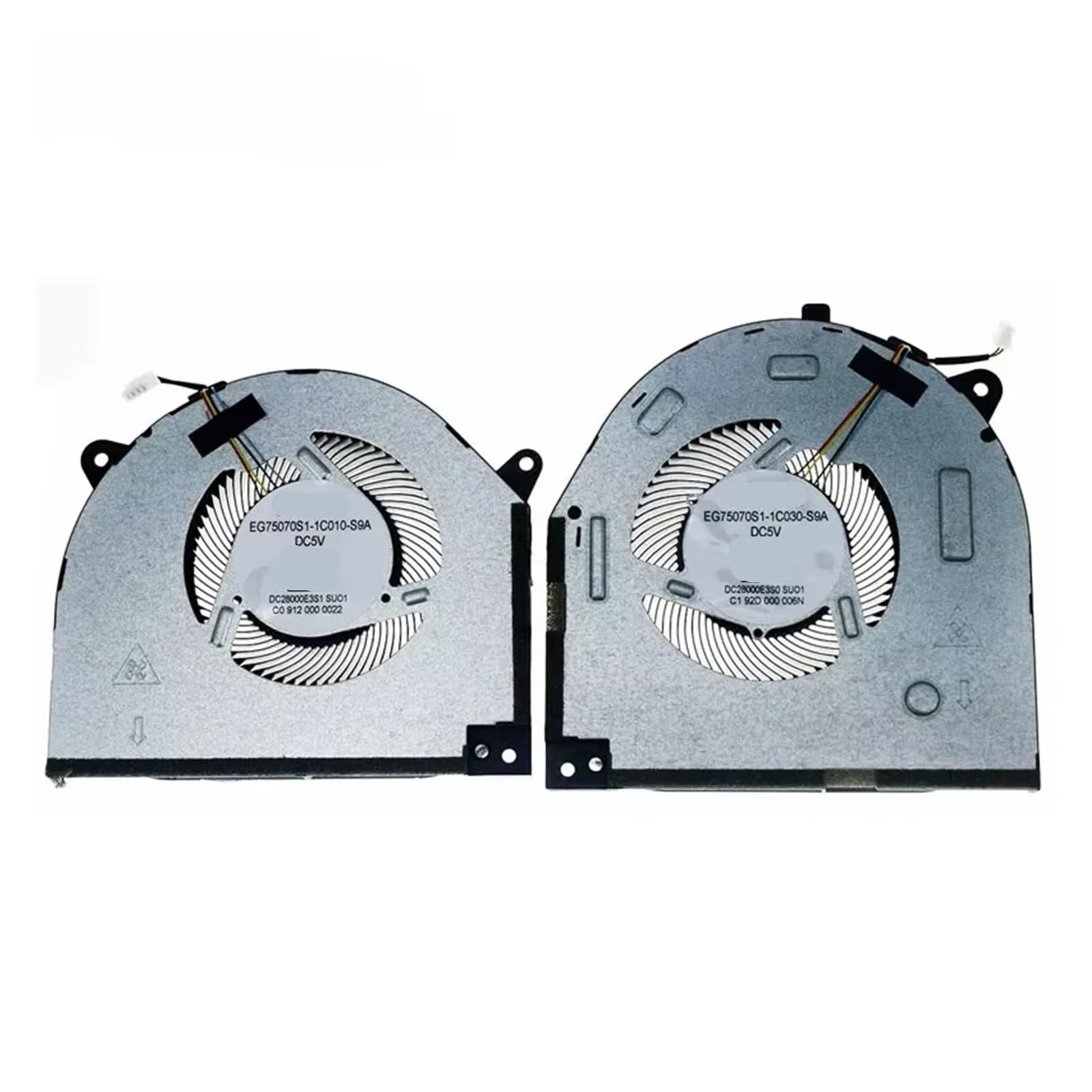 Wentylator chłodzący procesora GPU kompatybilny z Lenovo Legion Y540-15IRH 81SX Y7000-2019 81NS DC5V GTX1660Ti DFS5M325063B11-FLGA DFS200105BD0T-FLGB