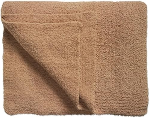 Kashwere Queen Blanket Solid Camel, 70" x 90"