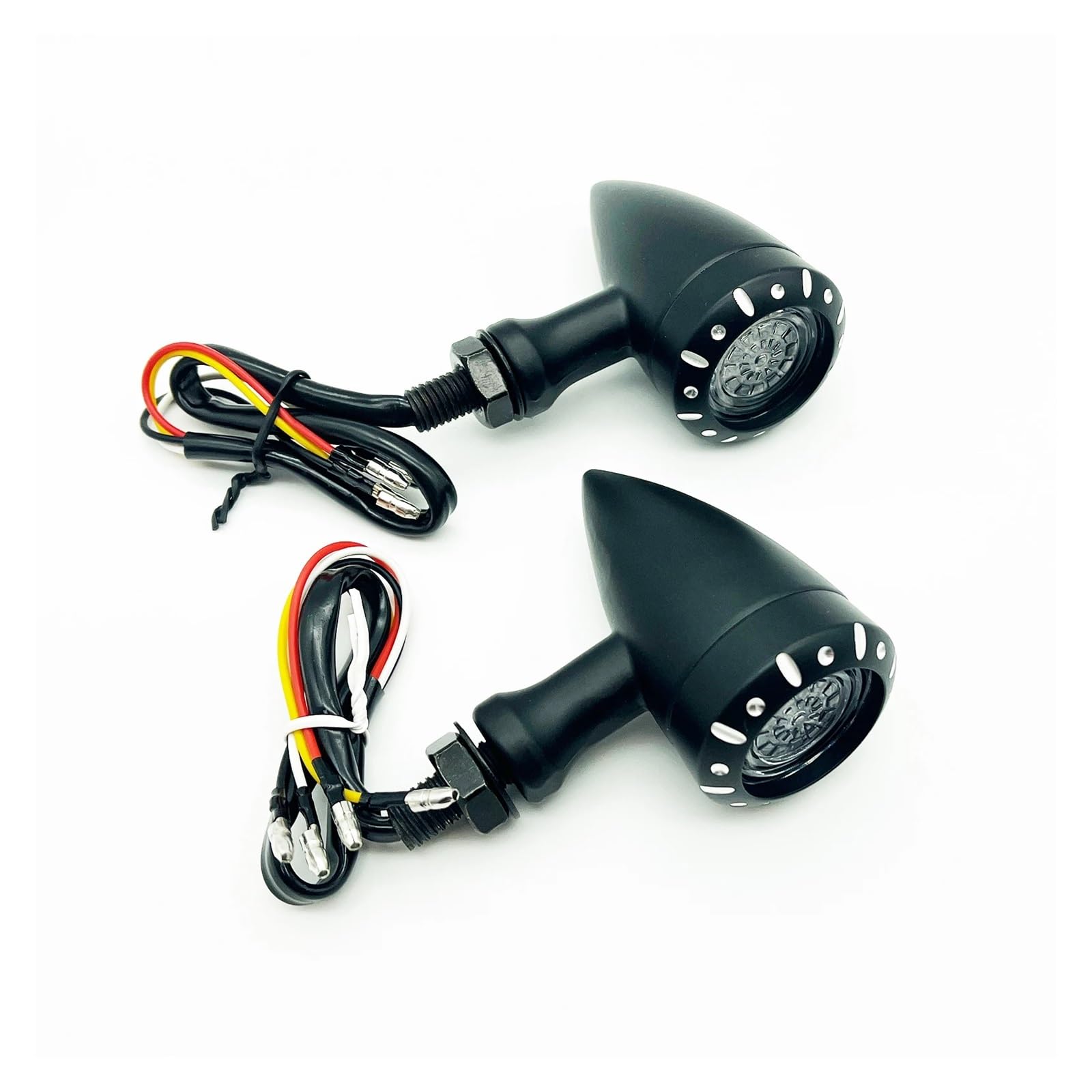 Fanale Posteriore LED A Scorrimento Per Moto 12-24V: Luce Freno, DRL E Freccia Dinamica In Rosso/ambra, Per Chopper, Scooter E Bobber